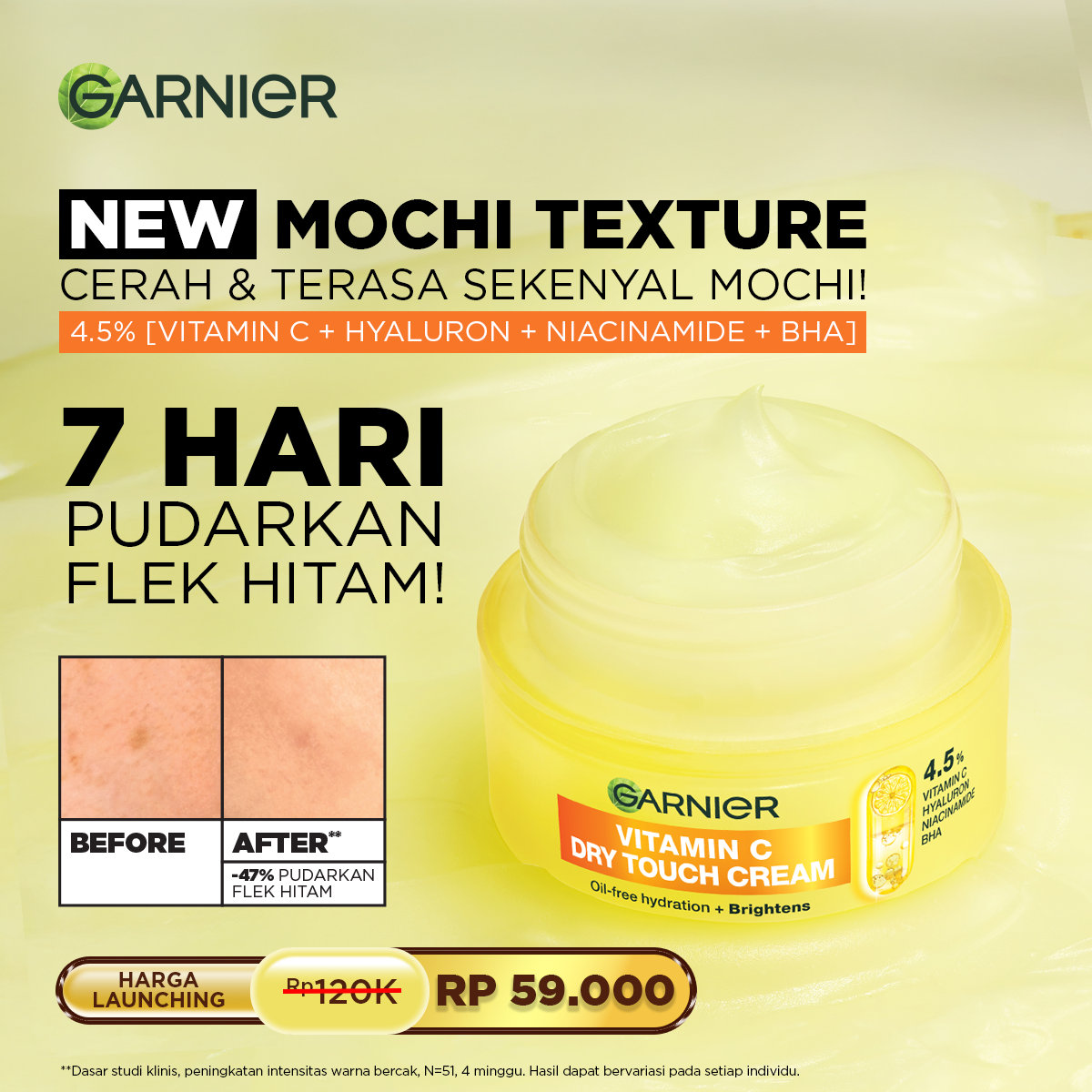 Garnier Facebook ad
