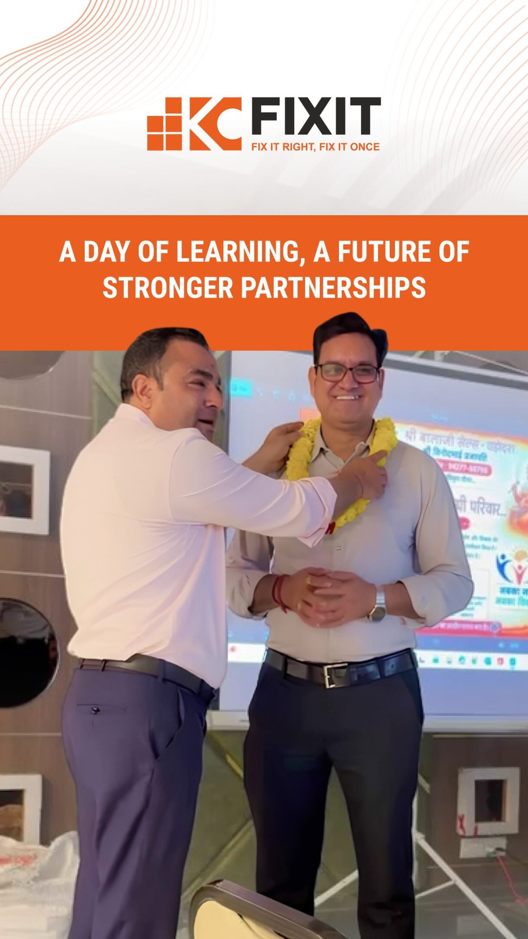 KC Fixit Facebook ad: Strong partnerships are built through meaningful…