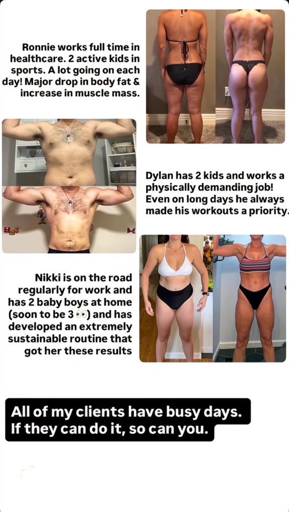 PJ Fitness - Online Coach Facebook ad: These aren’t fitness influencers.