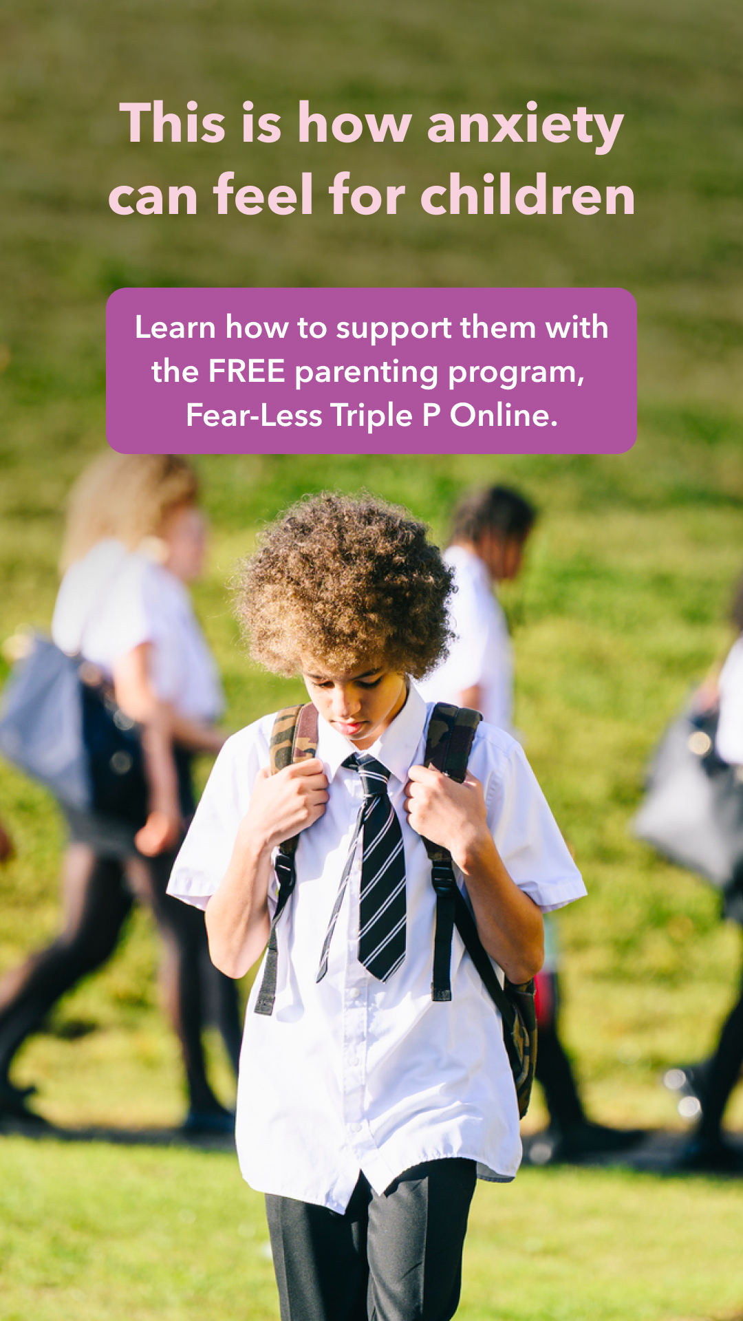 Triple P - Positive Parenting Program Facebook ad