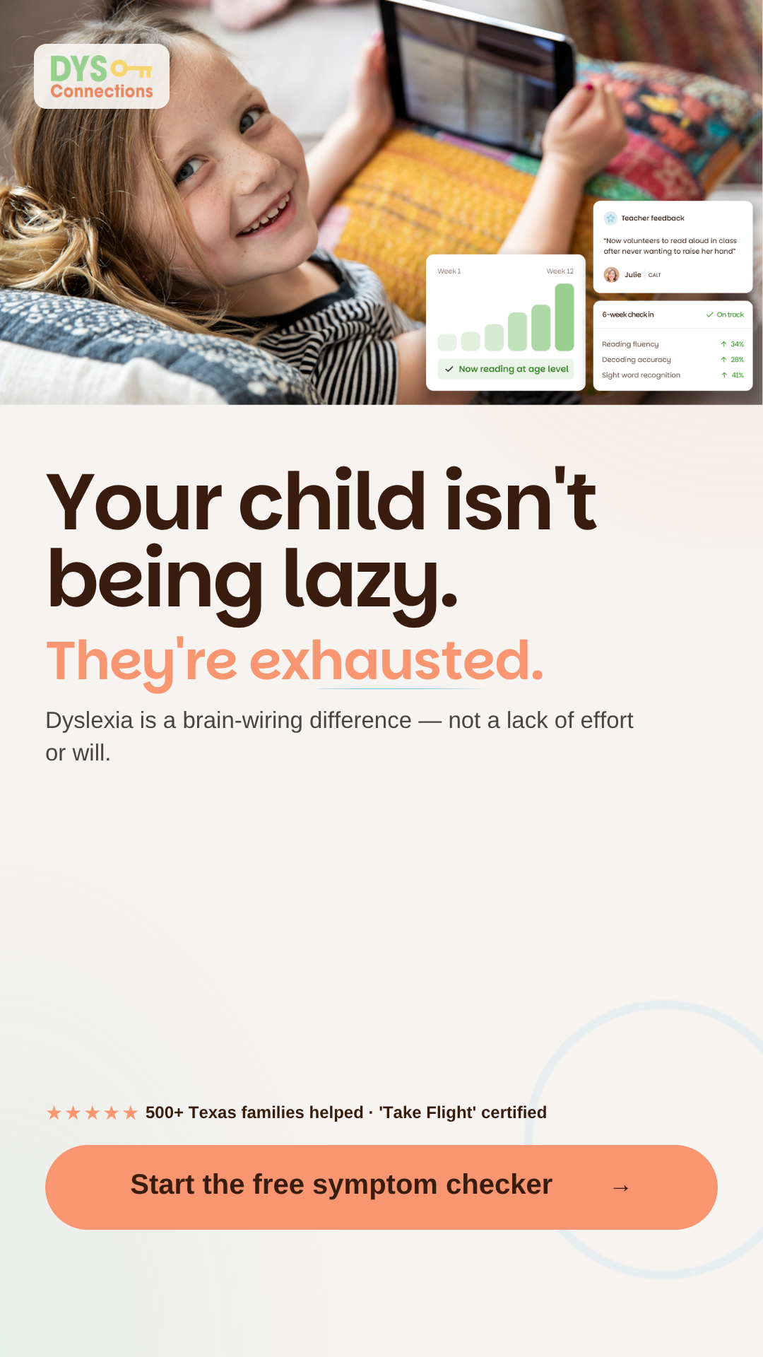 Dysconnections Facebook ad: Dyslexia is a brain-wiring difference, not a lack…