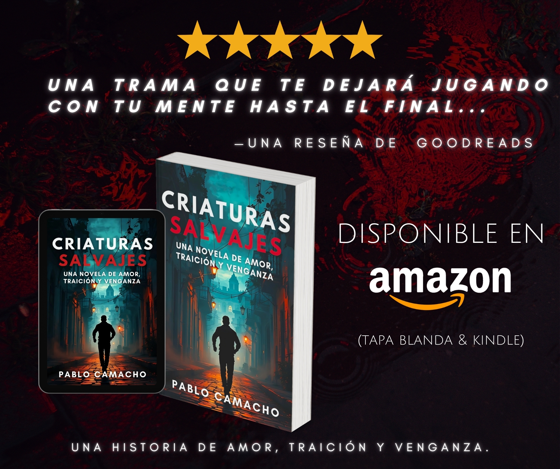 Pablo Camacho - Author Facebook ad: Criaturas salvajes (Spanish Edition)
