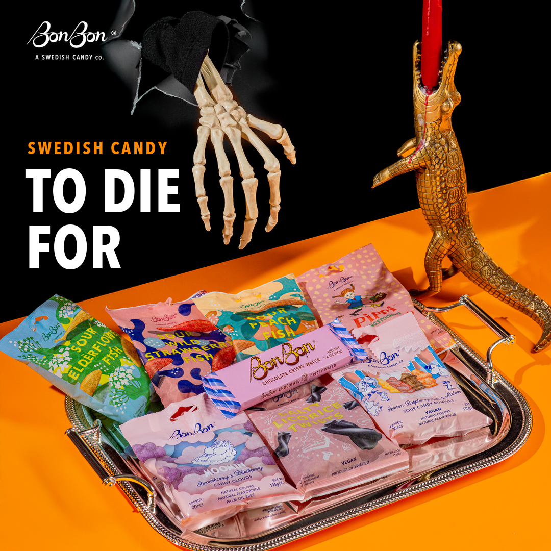 BonBon - A Swedish Candy Co. Facebook ad: BonBon Halloween Candy