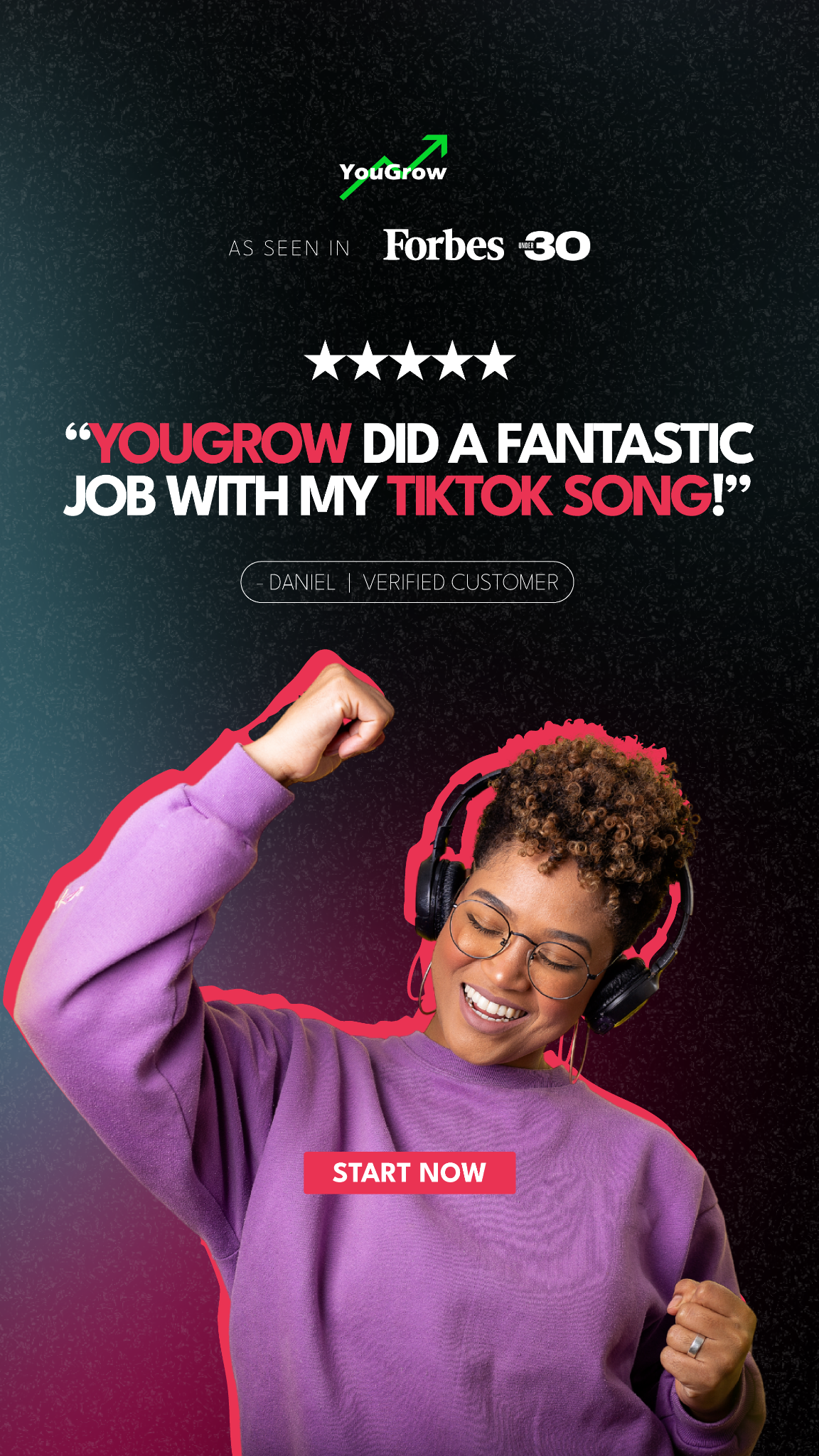 YouGrow Facebook ad