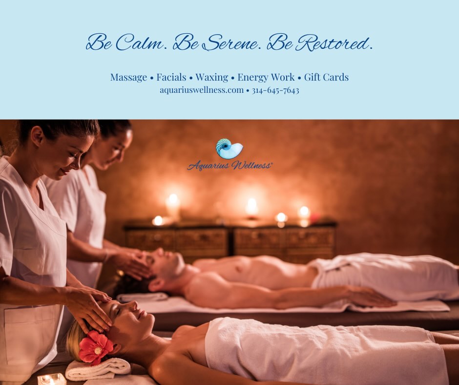 Aquarius Wellness Center For Healing Arts and Massage Therapy-St. Louis Facebook ad