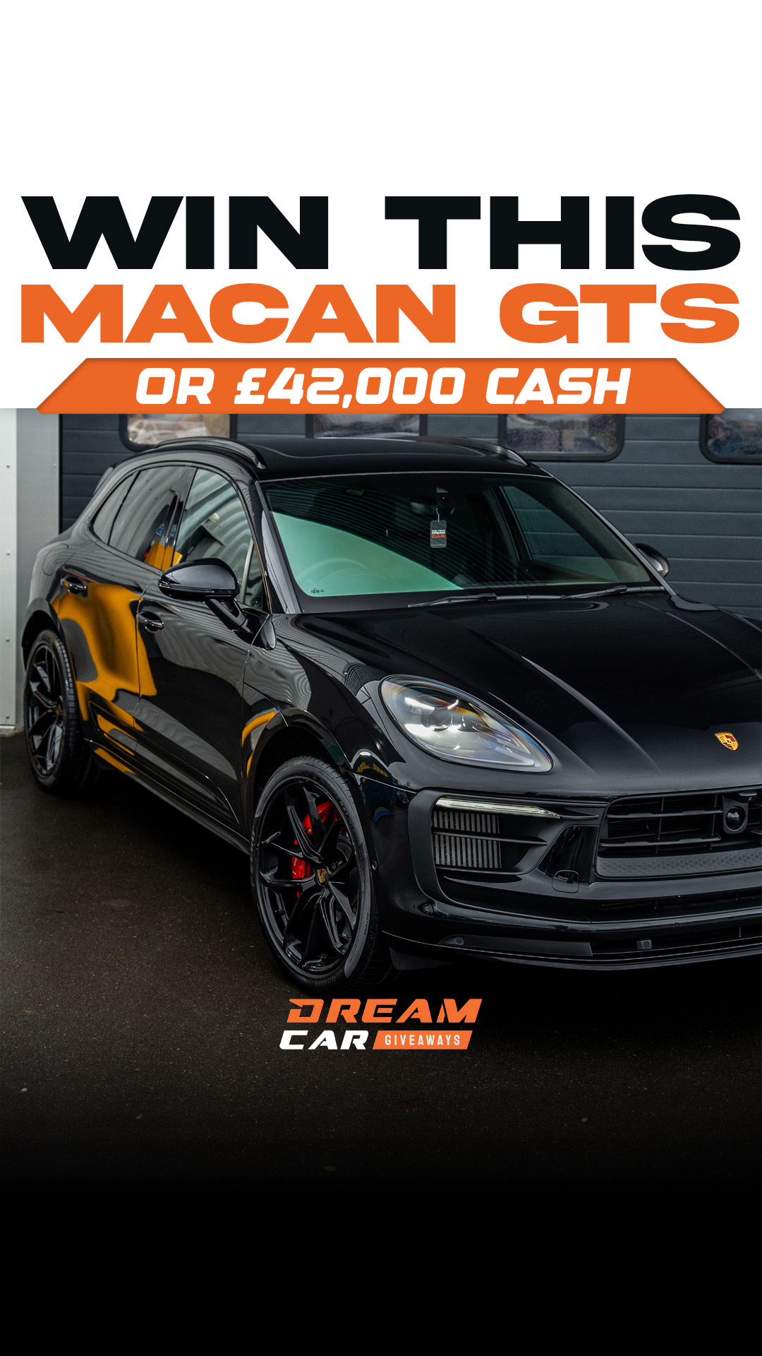 Dream Car Giveaways Facebook ad