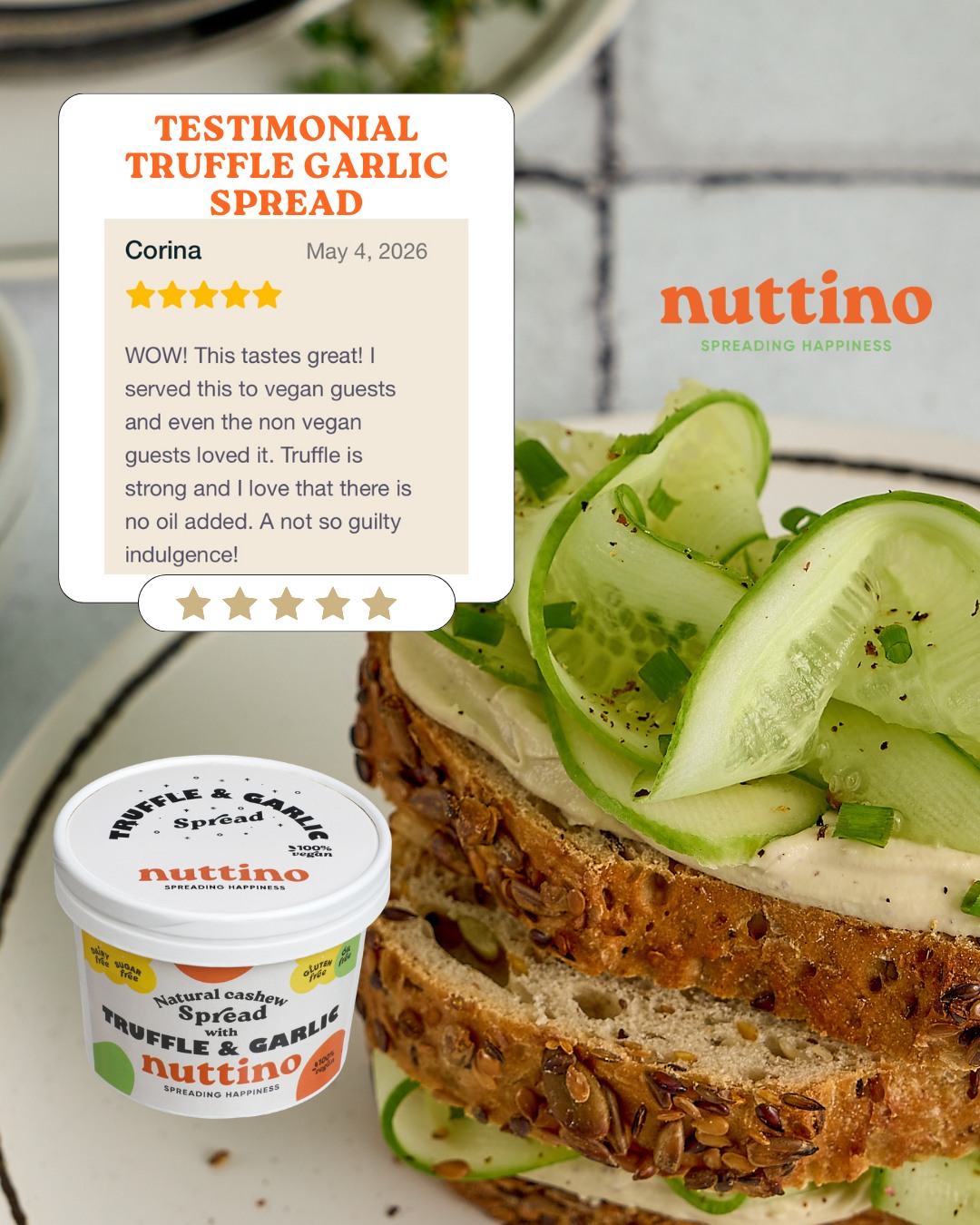 Nuttino Cheez Facebook ad