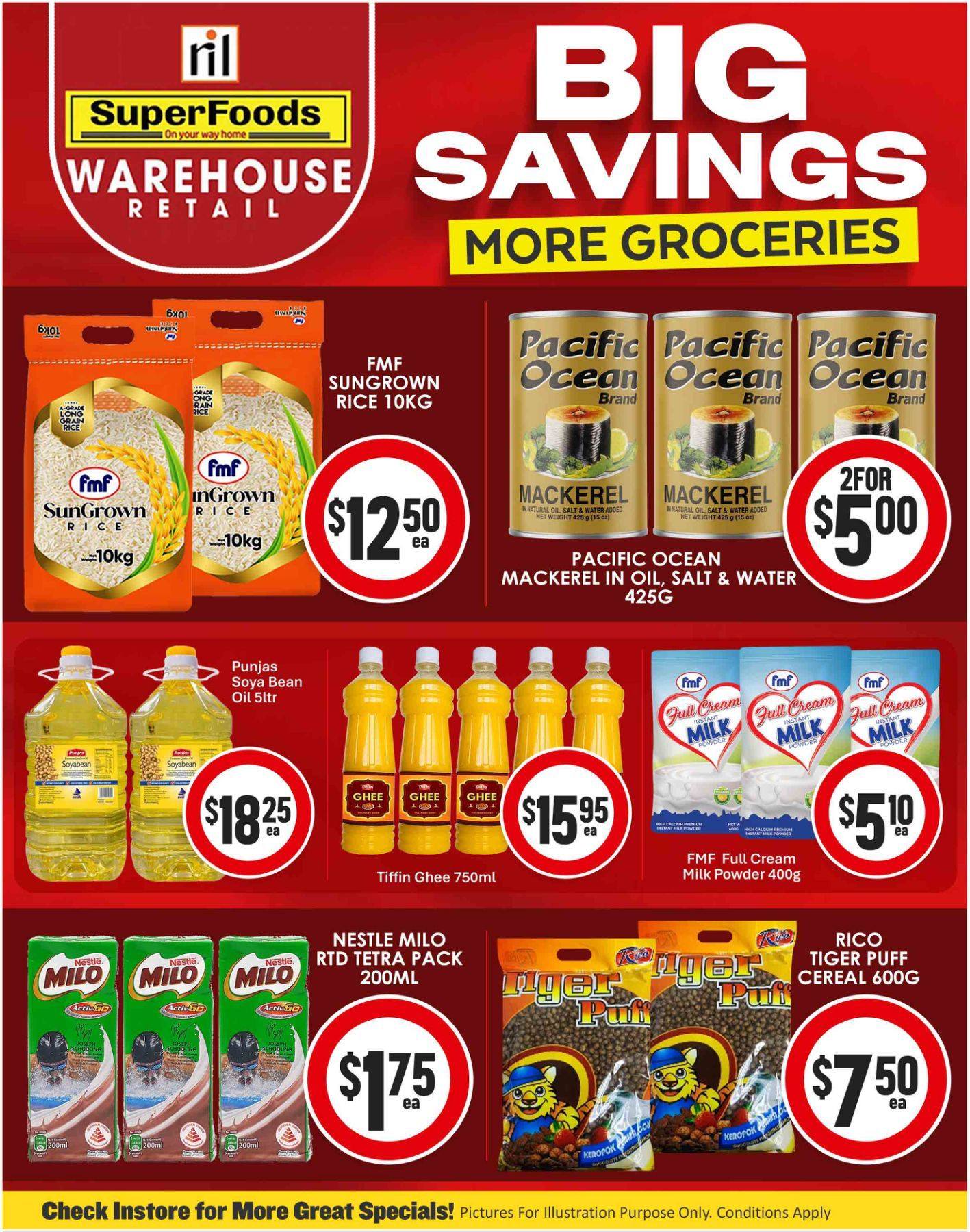 Superfoods Supermarkets Facebook ad: Valid till Tuesday 02-06-26