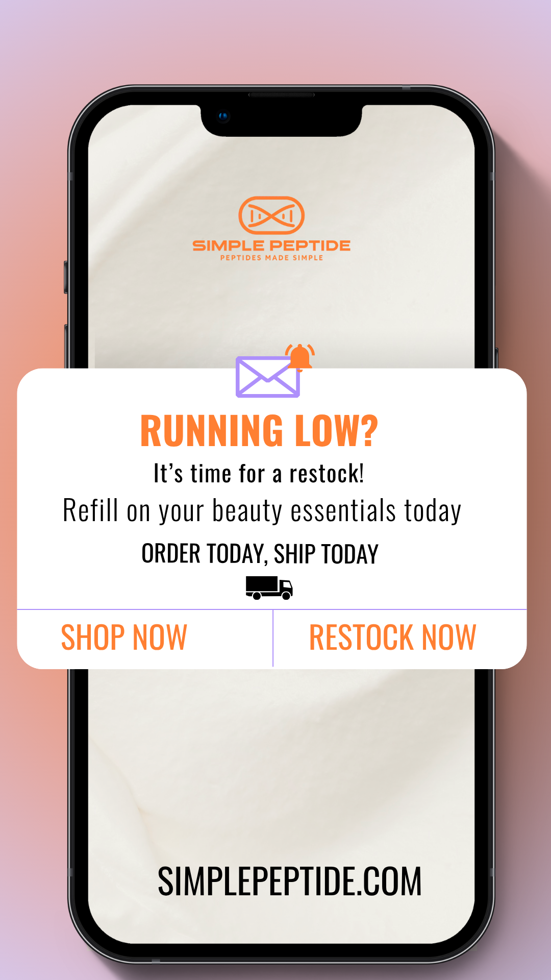 Simple Peptide - Peptides Made Simple Facebook ad