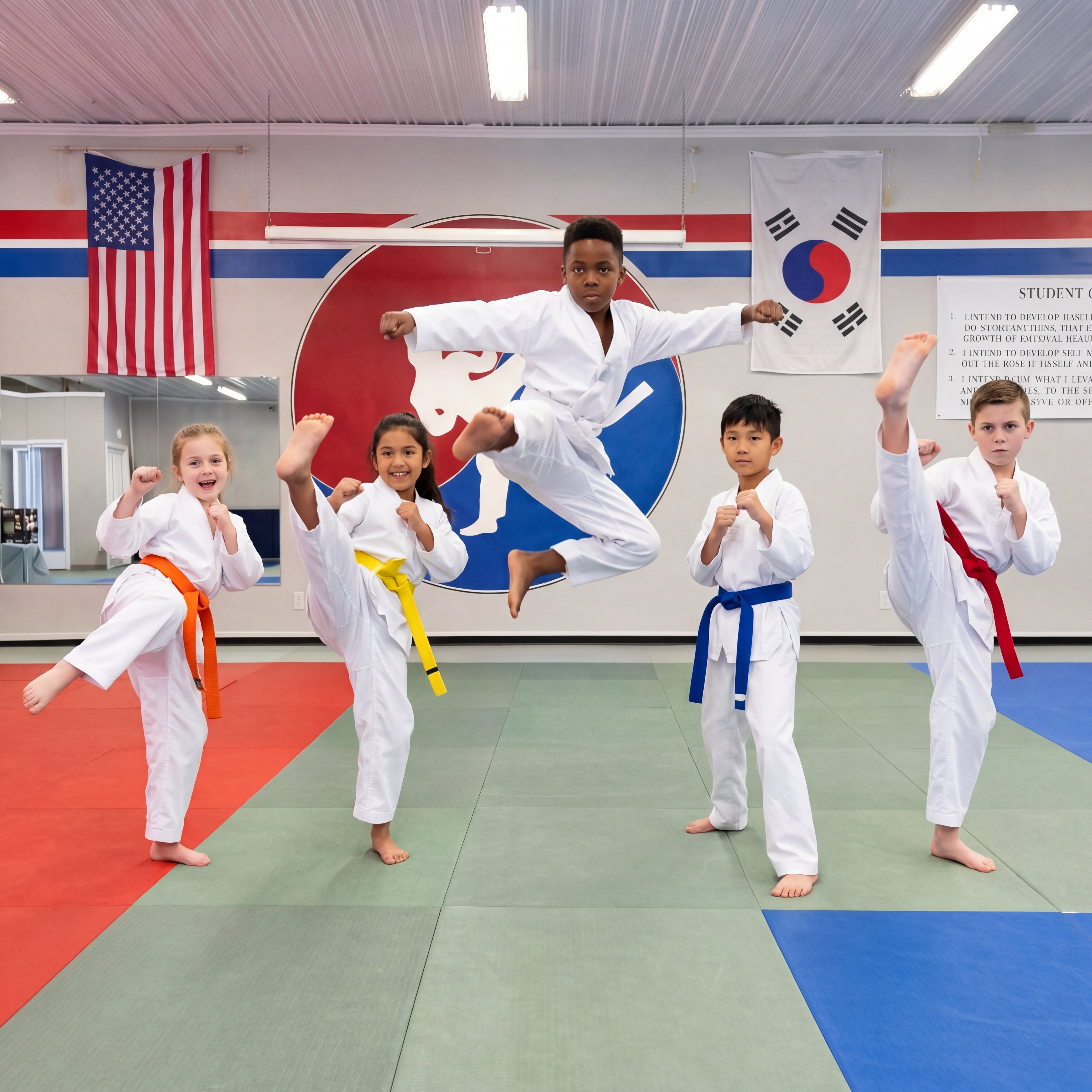 Pai's Tae Kwon Do Cobras Facebook ad: Albany Kids Taekwondo, Spots Filling Fast