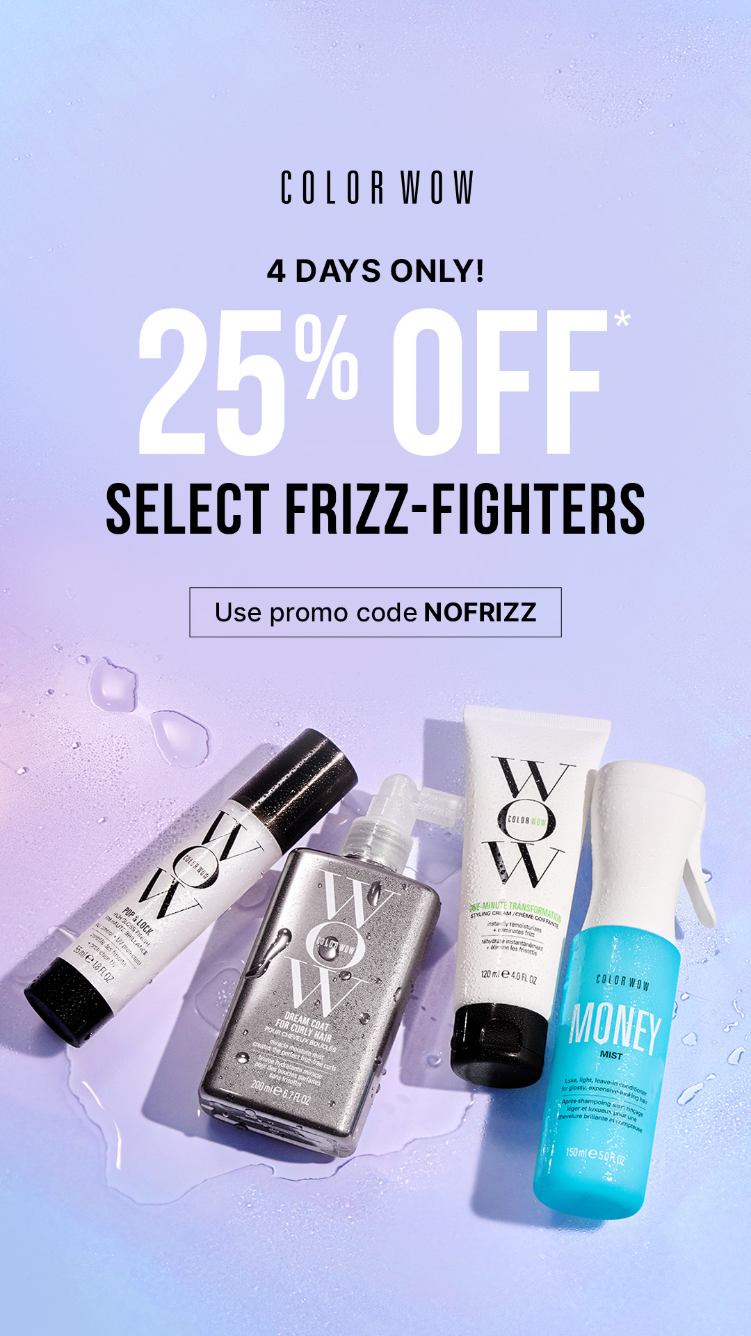 Color Wow Facebook ad