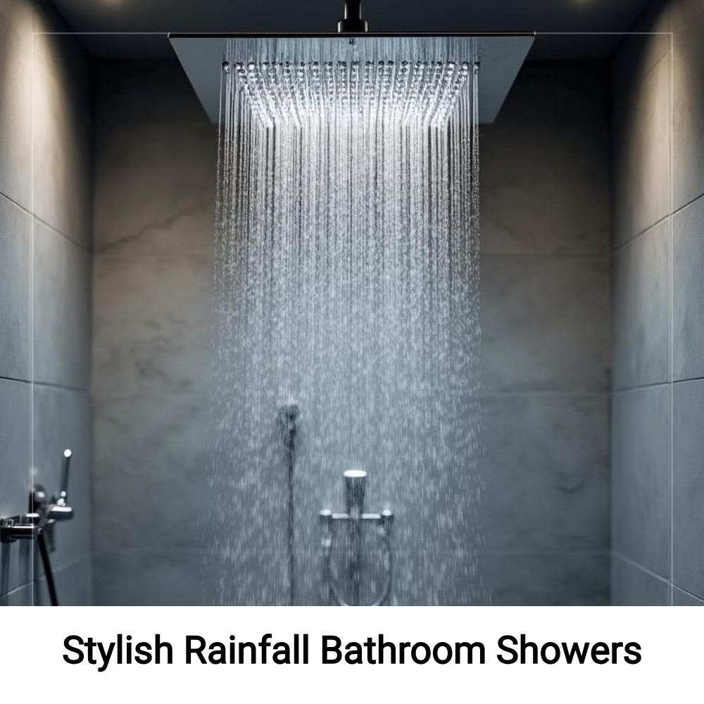 SearchLynk Point Facebook ad: Stylish Rainfall Bathroom Showers?