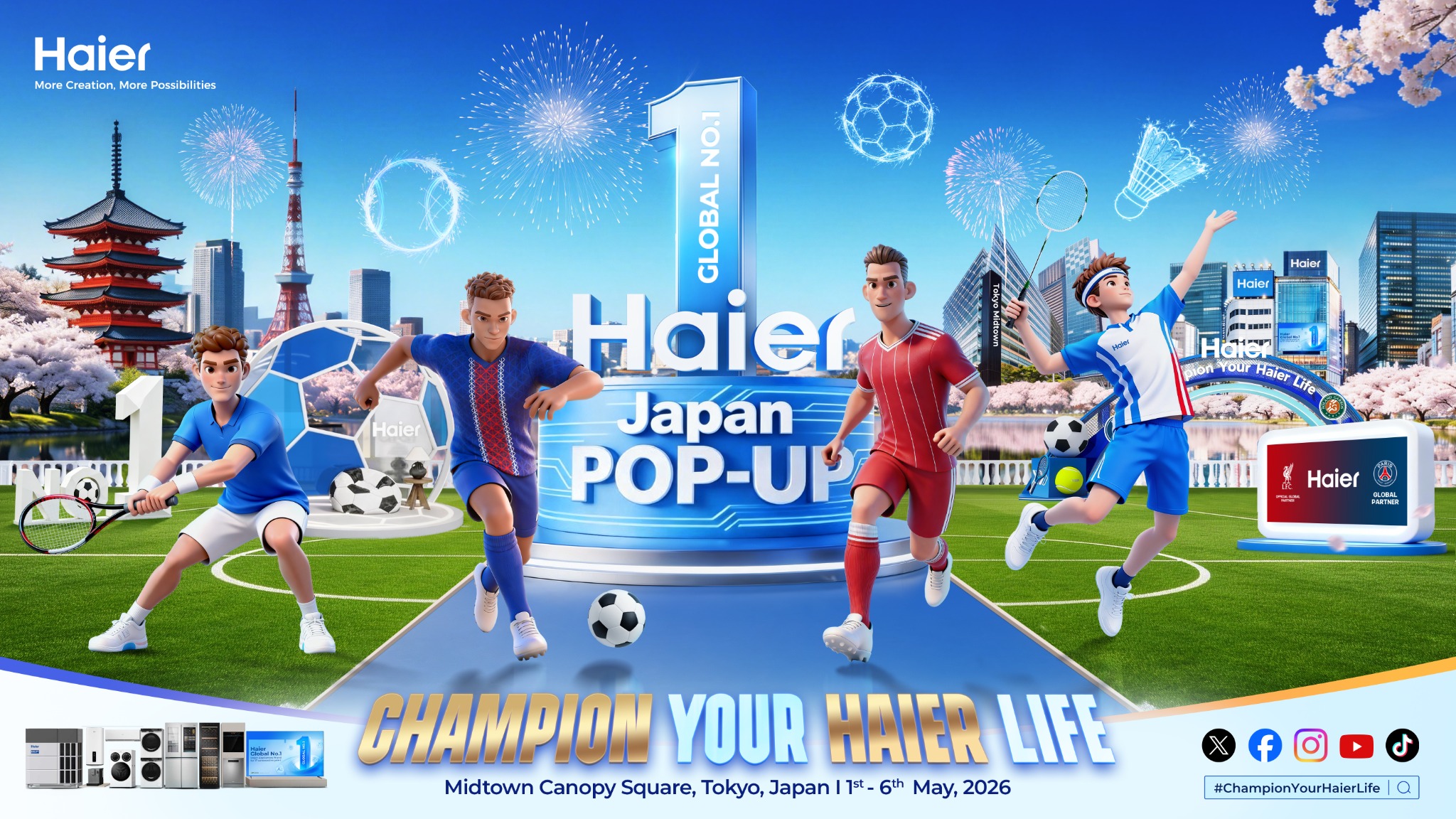 Haier Facebook ad