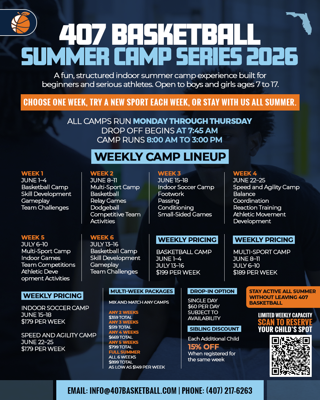 407Basketball Facebook ad: Camp Registration