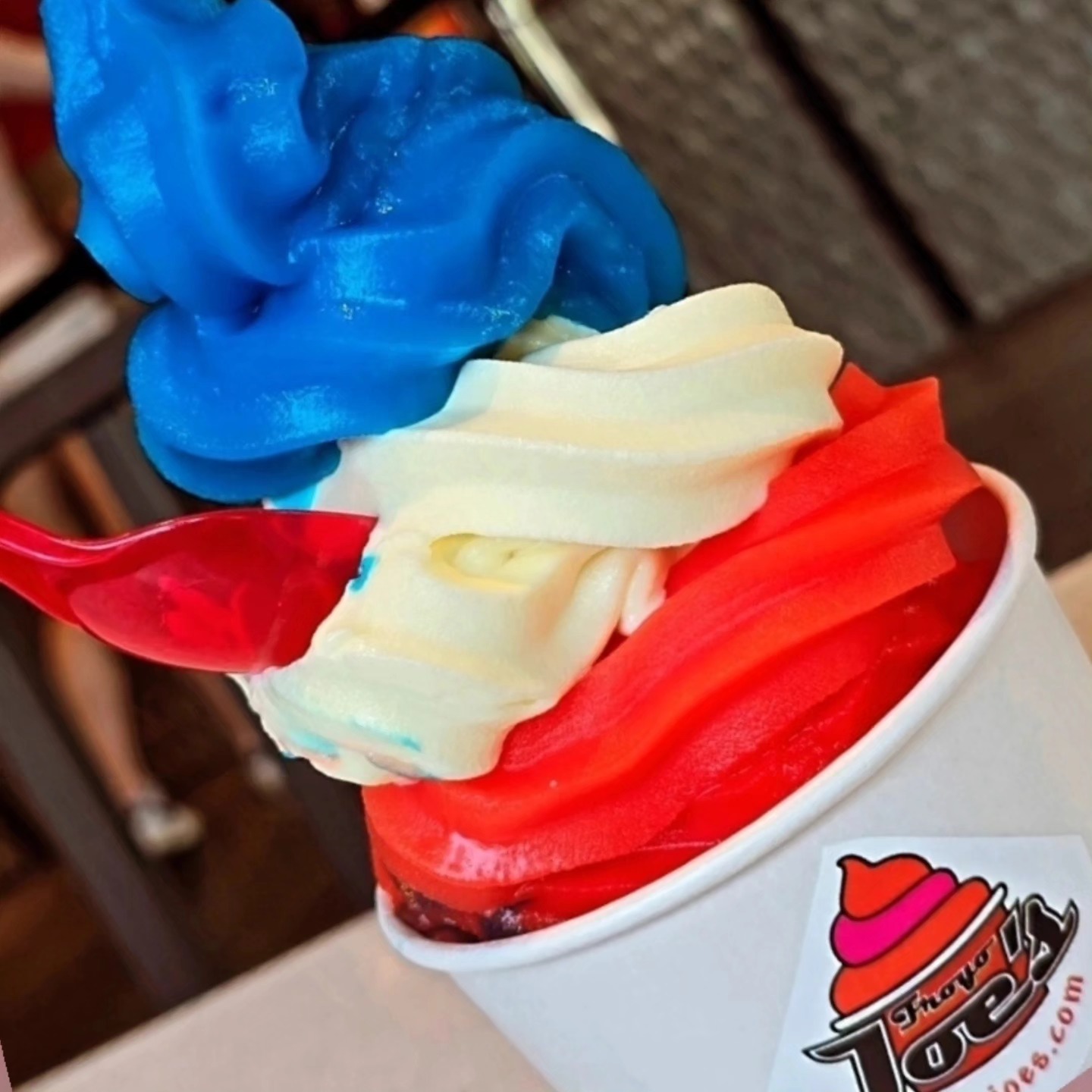 Froyo Joe's Facebook ad: Spend time with family and friends today at…