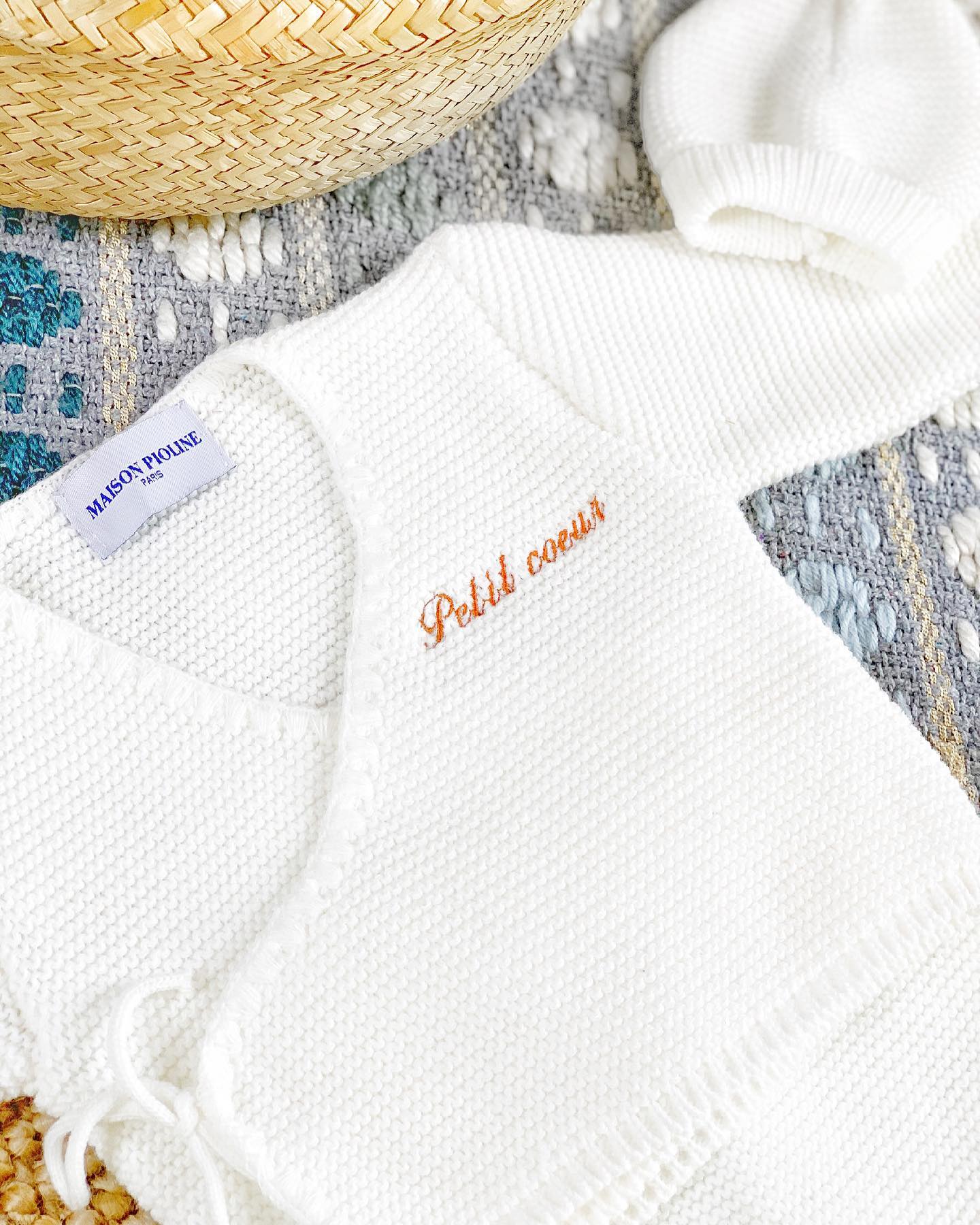 Maison Pioline Facebook ad: Trousseau de naissance