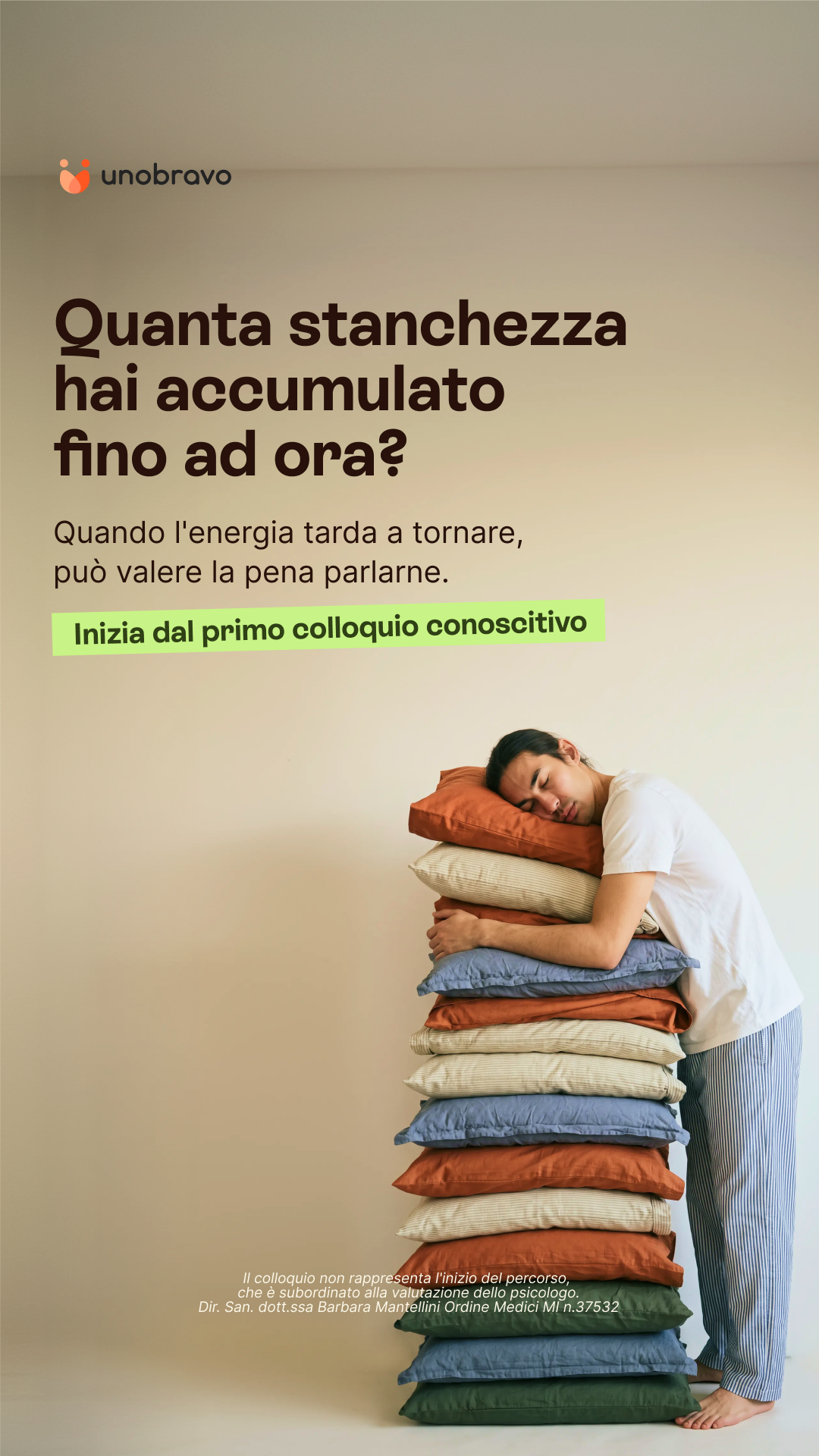 Unobravo Facebook ad