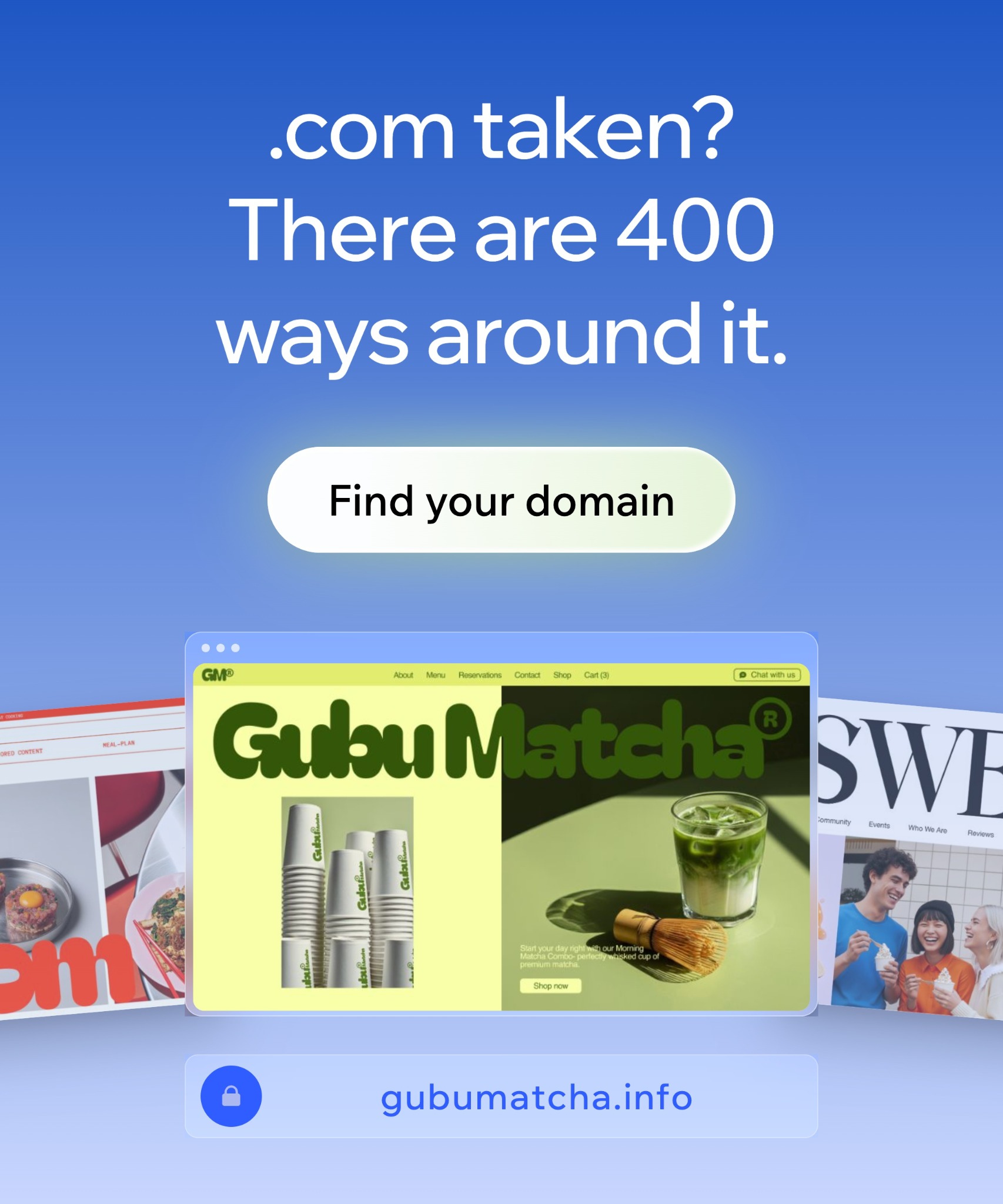 Wix Facebook ad