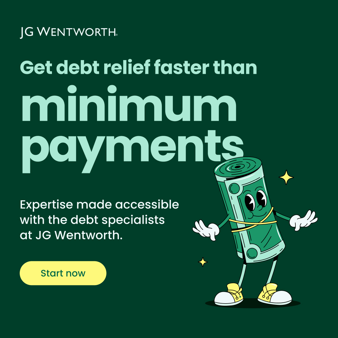 JG Wentworth Facebook ad