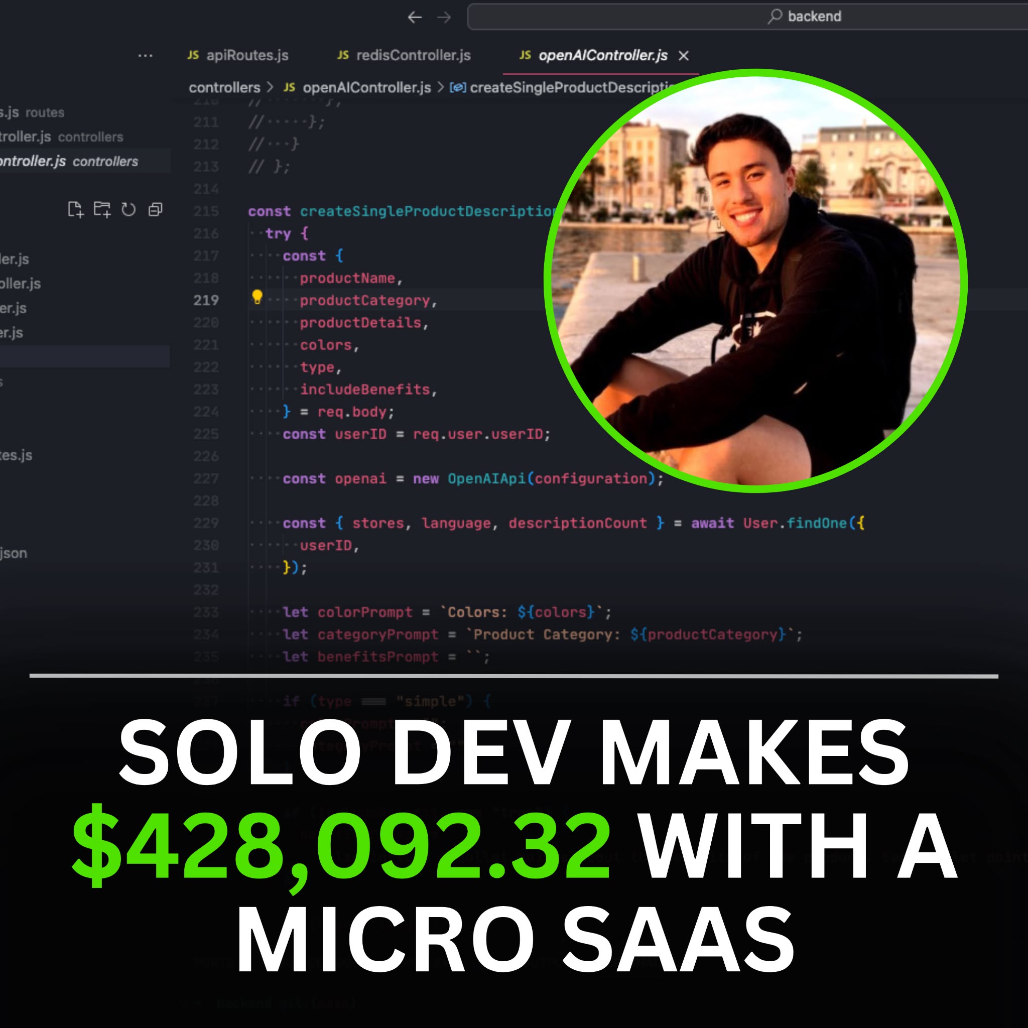 Build a Micro SaaS Facebook ad