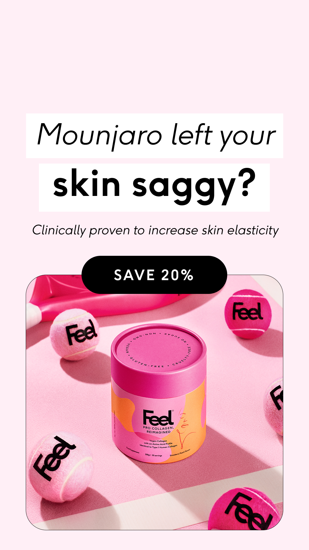 Feel Facebook ad