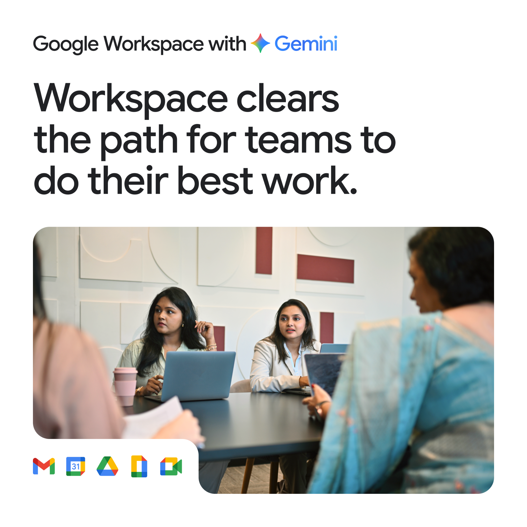 Google Workspace Facebook ad