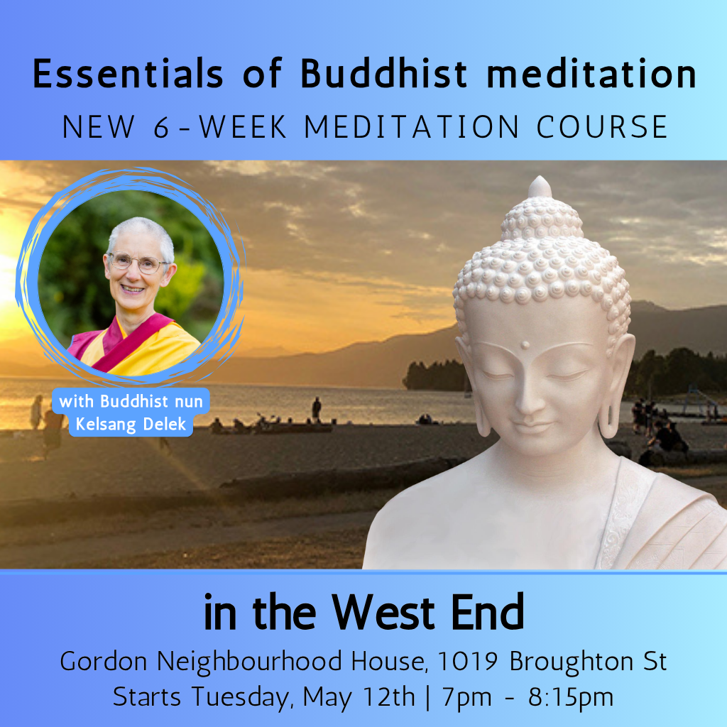 Kadampa Meditation Centre Vancouver Facebook ad from Apr 21, 2026