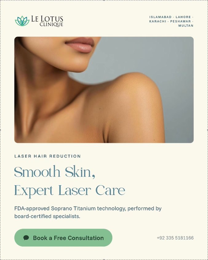 Le Lotus Facebook ad: Experience 30+ Advanced Aesthetic Treatments, Laser…