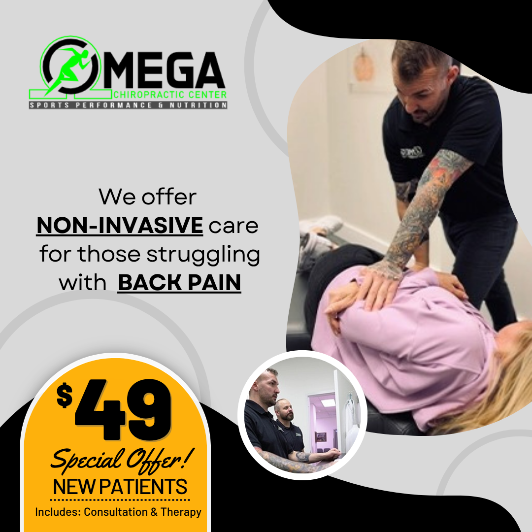 Omega Chiropractic Center - Sports Performance & Nutrition Facebook ad from Apr 1, 2026