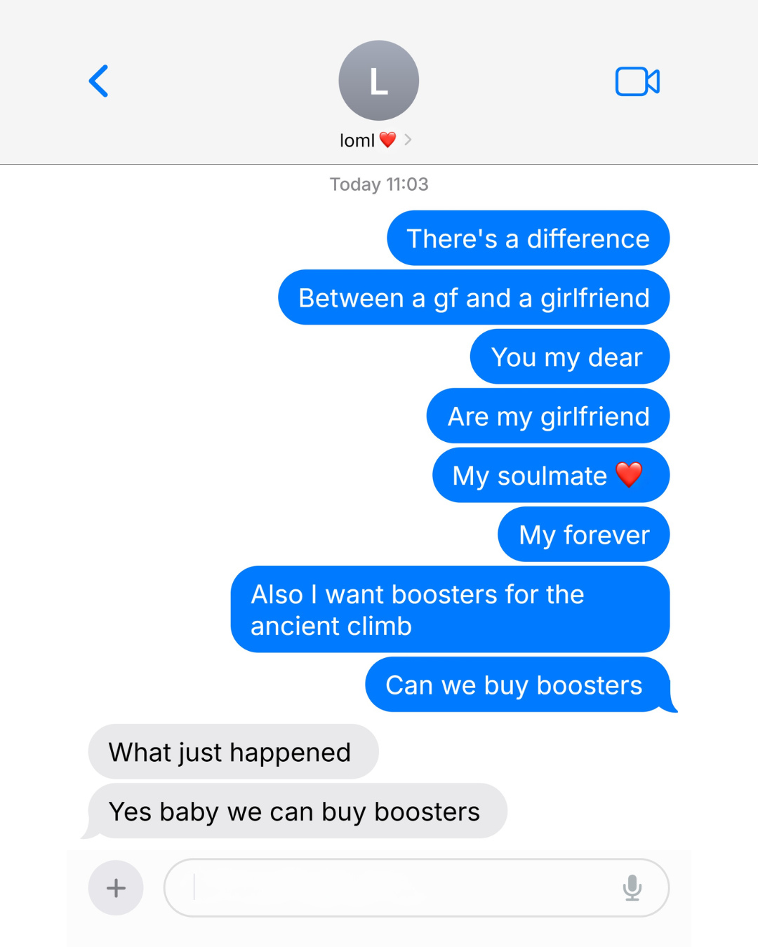 Gecko Out Facebook ad: I think I do have my priorities in…