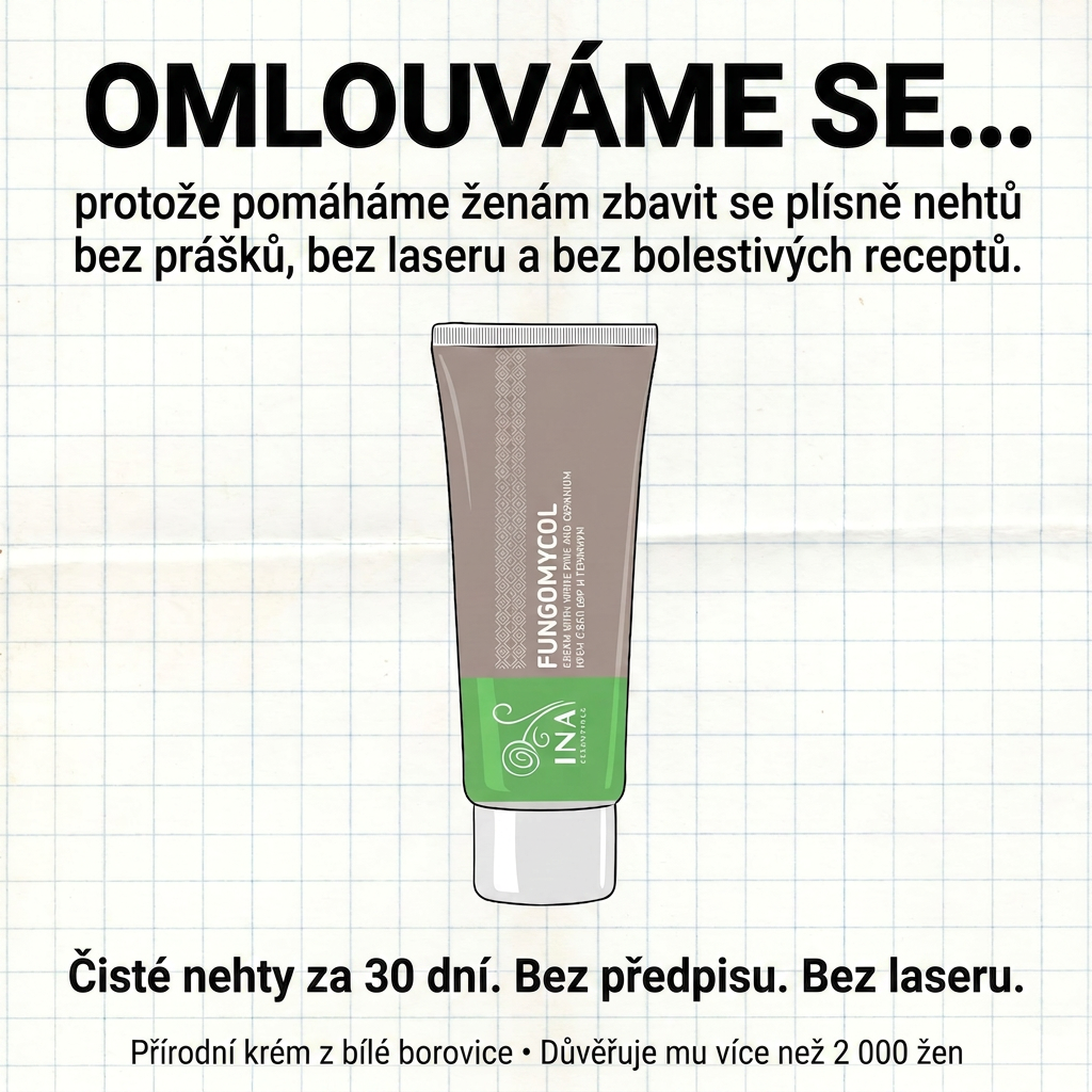 Organická Kosmetika - InaEssentials.cz Facebook ad: Bez tablet. Bez laseru. Jen hezčí nehty.