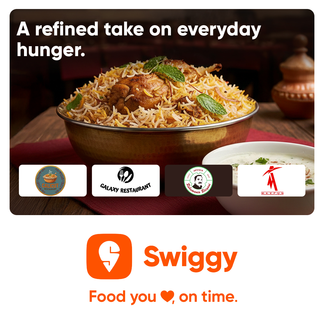 Swiggy Facebook ad