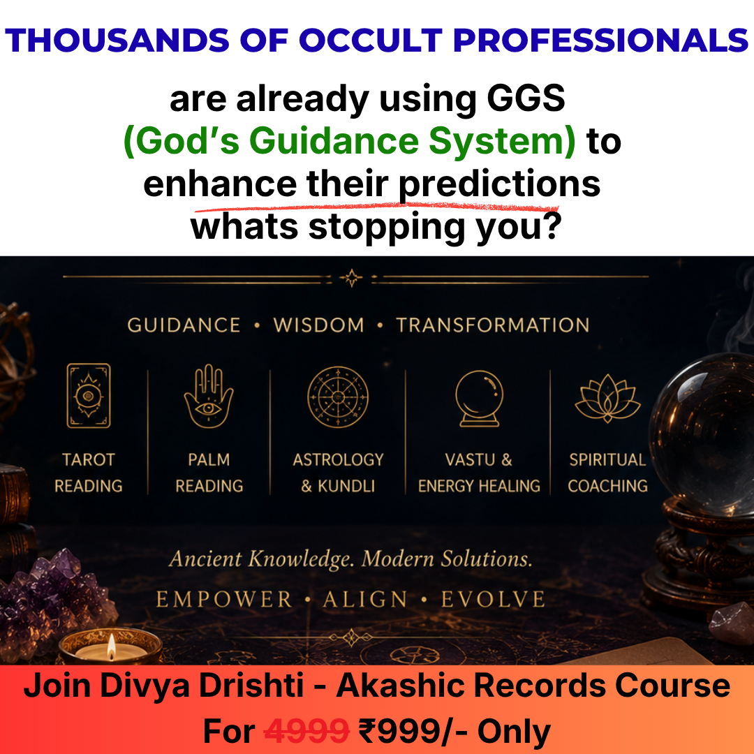 Ask Ashwanijee: Psycho-Spiritual Expert Facebook ad: Enhance Your Predictions with GGS