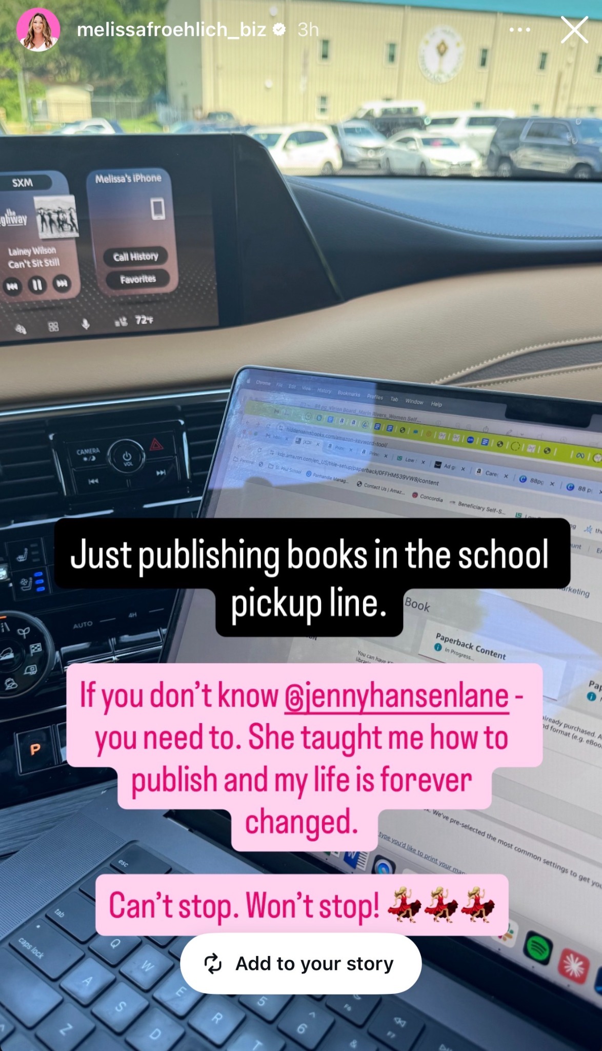 Jenny Hansen Lane Facebook ad