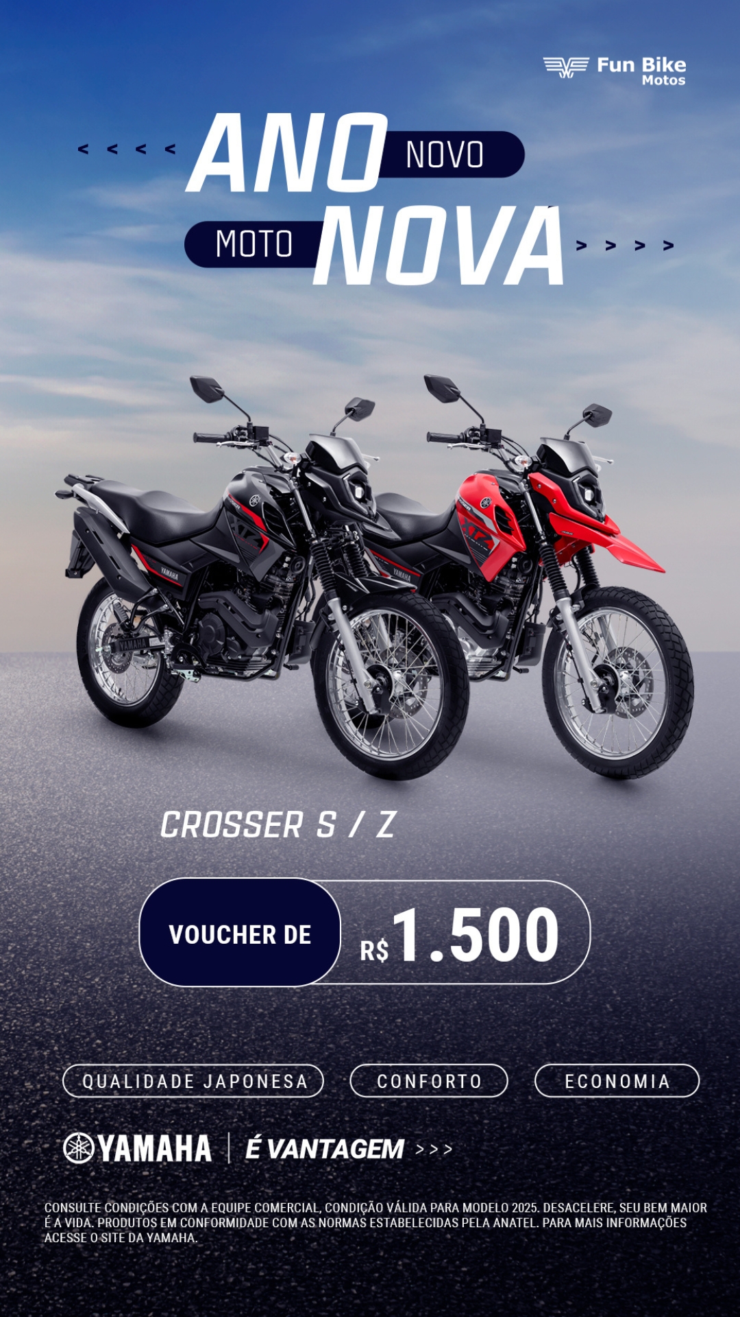 Fun Bike Motos Yamaha Facebook ad