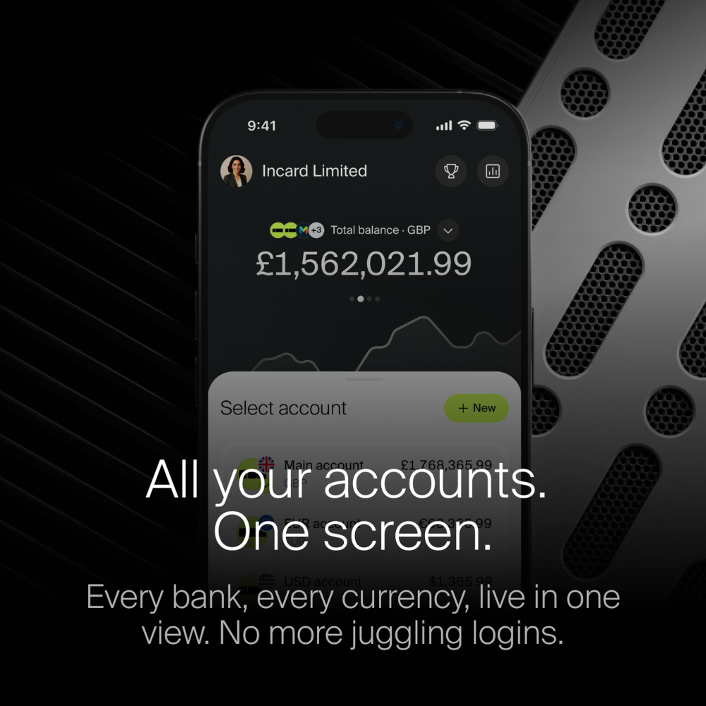 Incard Facebook ad: Total clarity, zero clutter.
