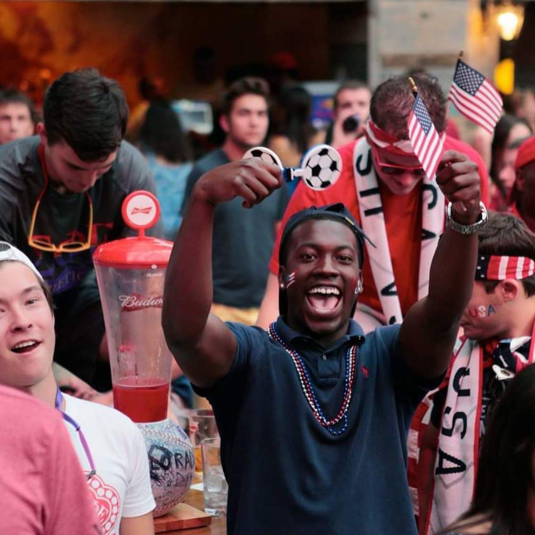 Fourth Street Live! Entertainment District Facebook ad: USA Kickoff Party