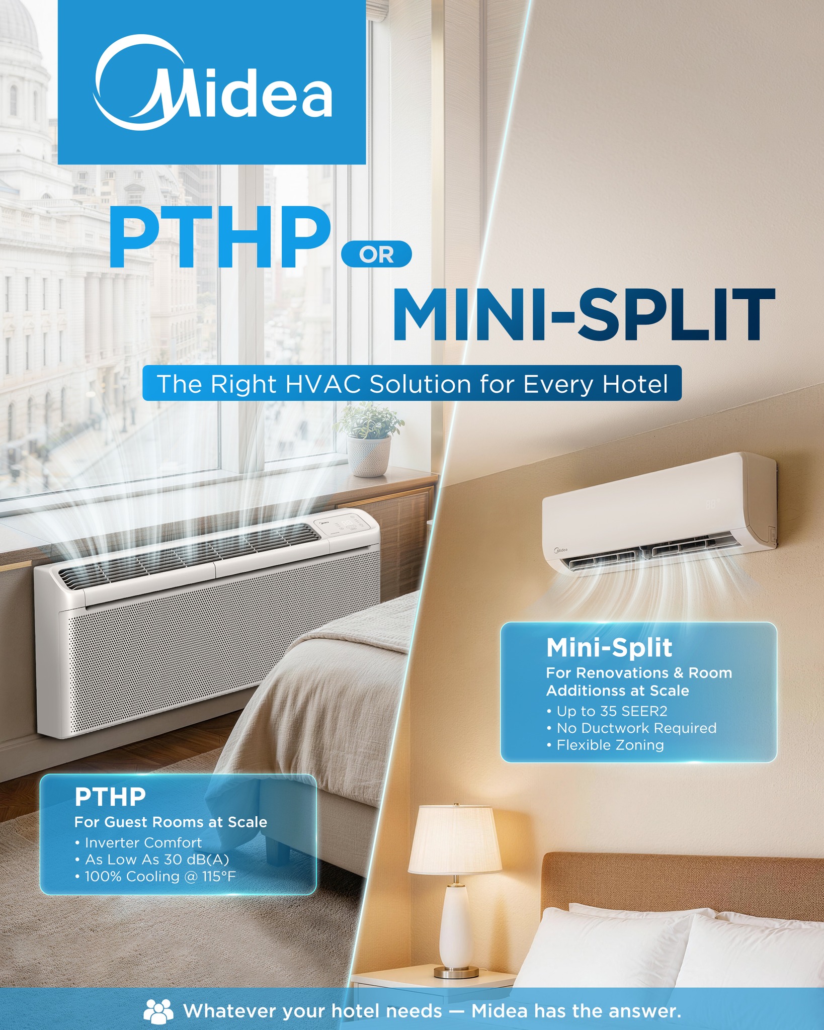 Midea Heating & Cooling North America Facebook ad