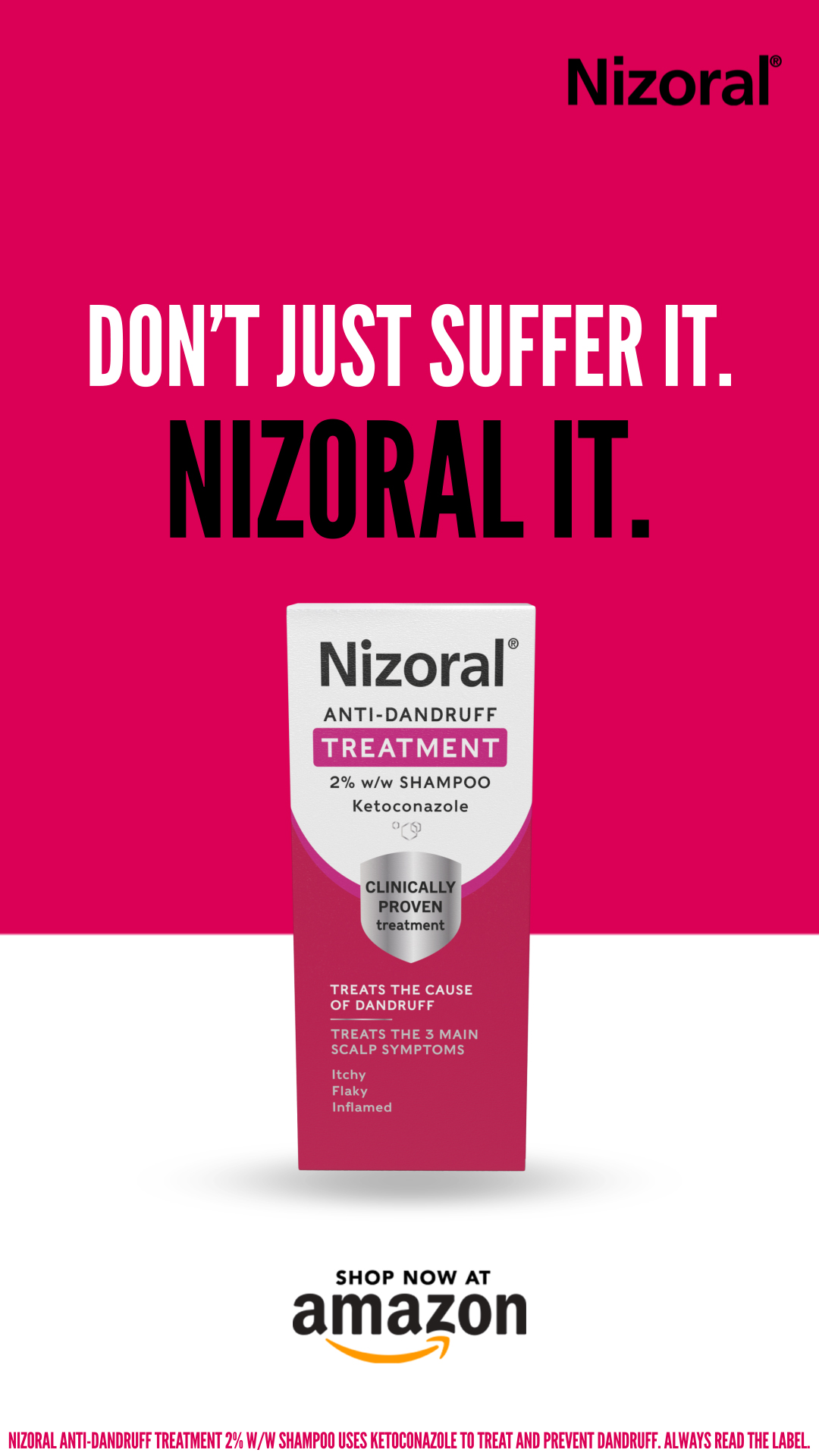 Nizoral UK Facebook ad