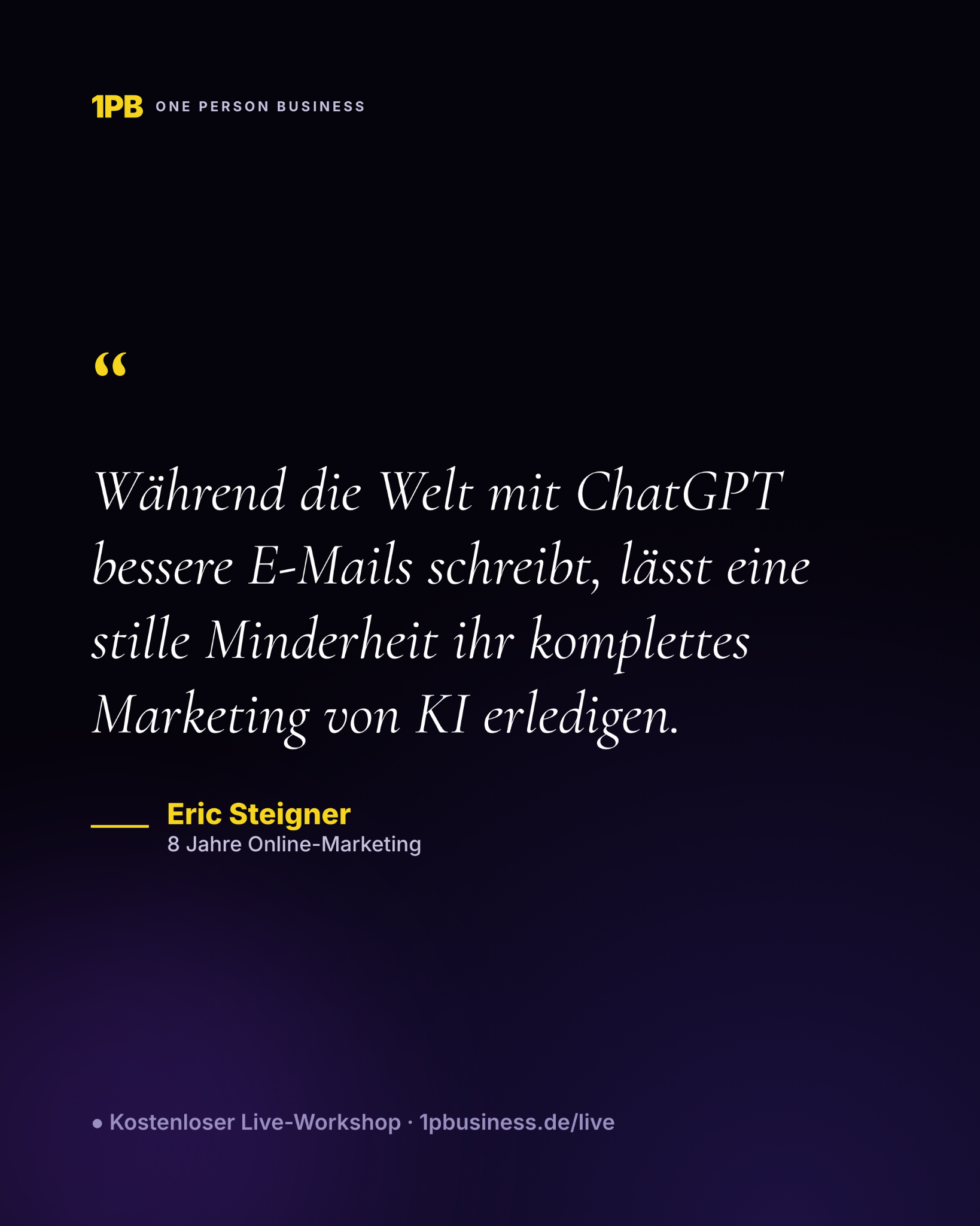 Speedscaling.de Facebook ad