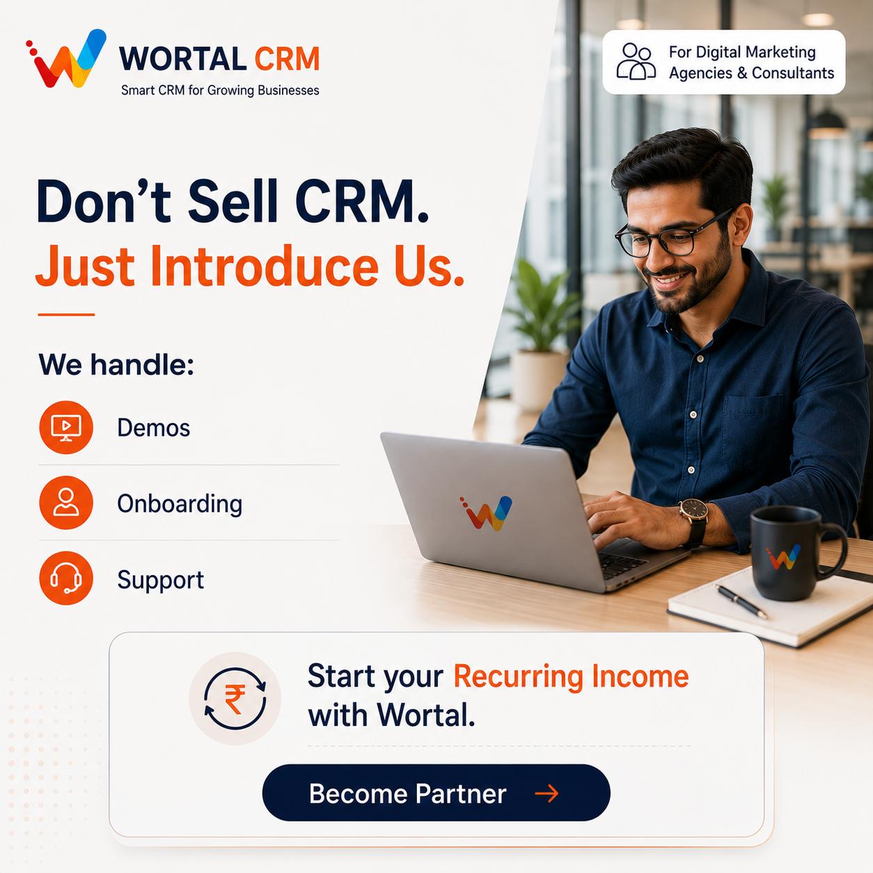 Wortal CRM Facebook ad
