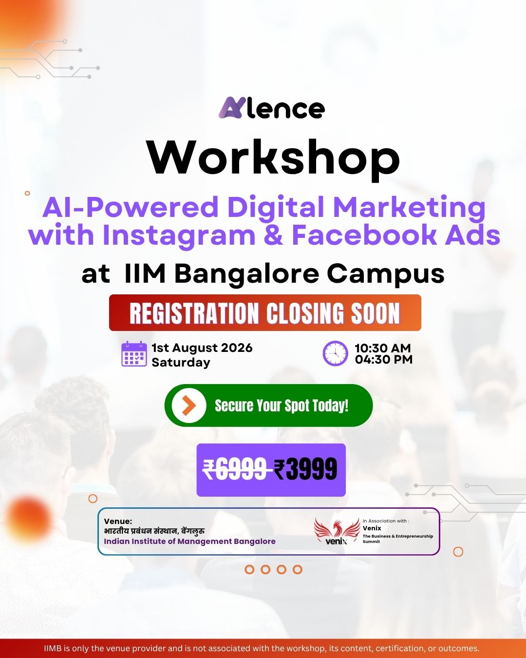 AyLence Facebook ad