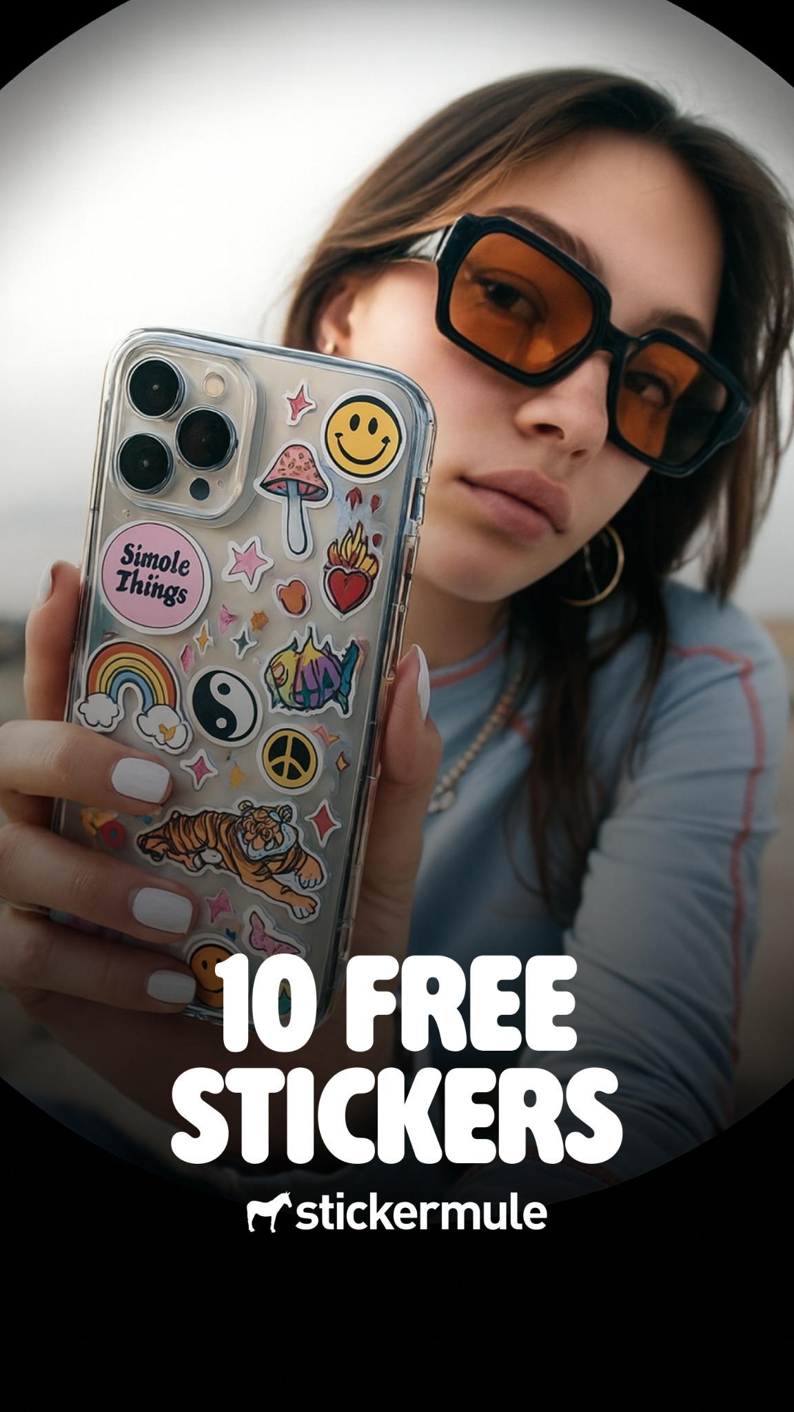 Sticker Mule Facebook ad