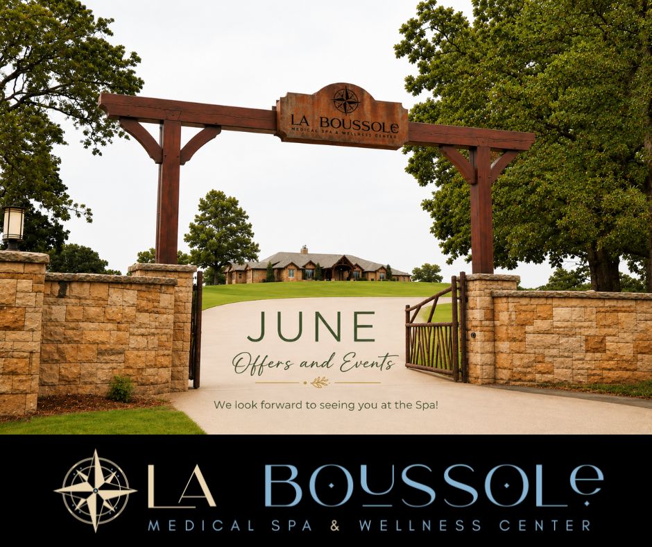 La Boussole Medical Spa and Wellness Center Facebook ad: We welcome June with exciting Spa events, a special way to…