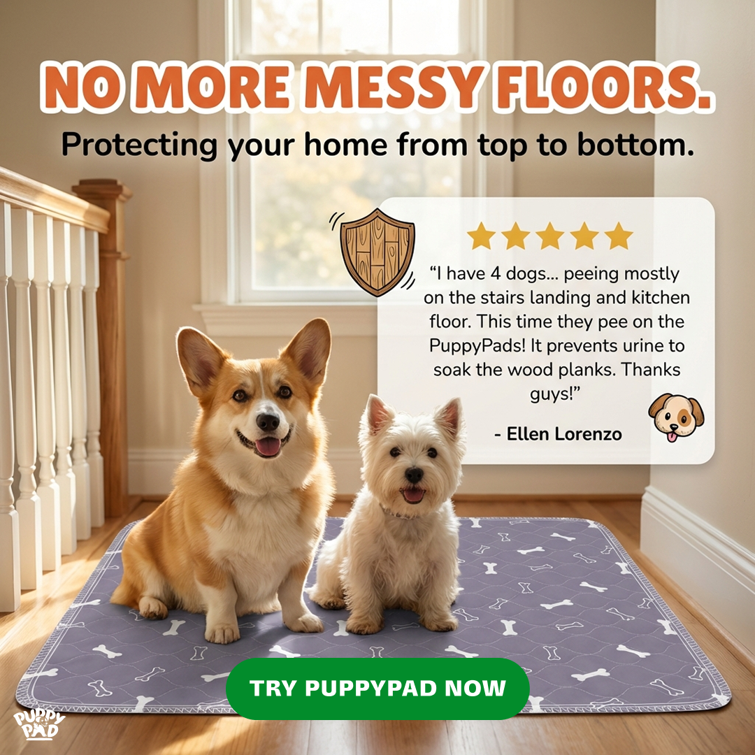 PuppyPad Facebook ad