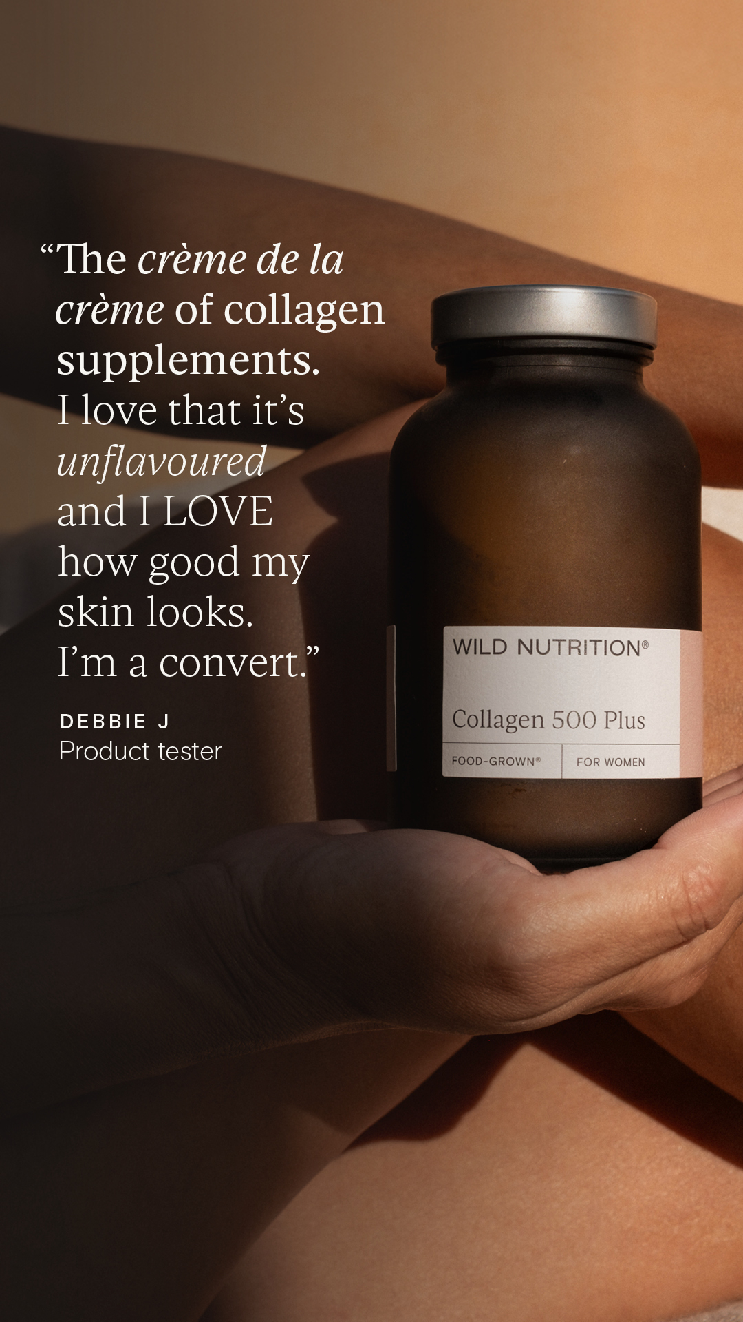 Wild Nutrition Facebook ad