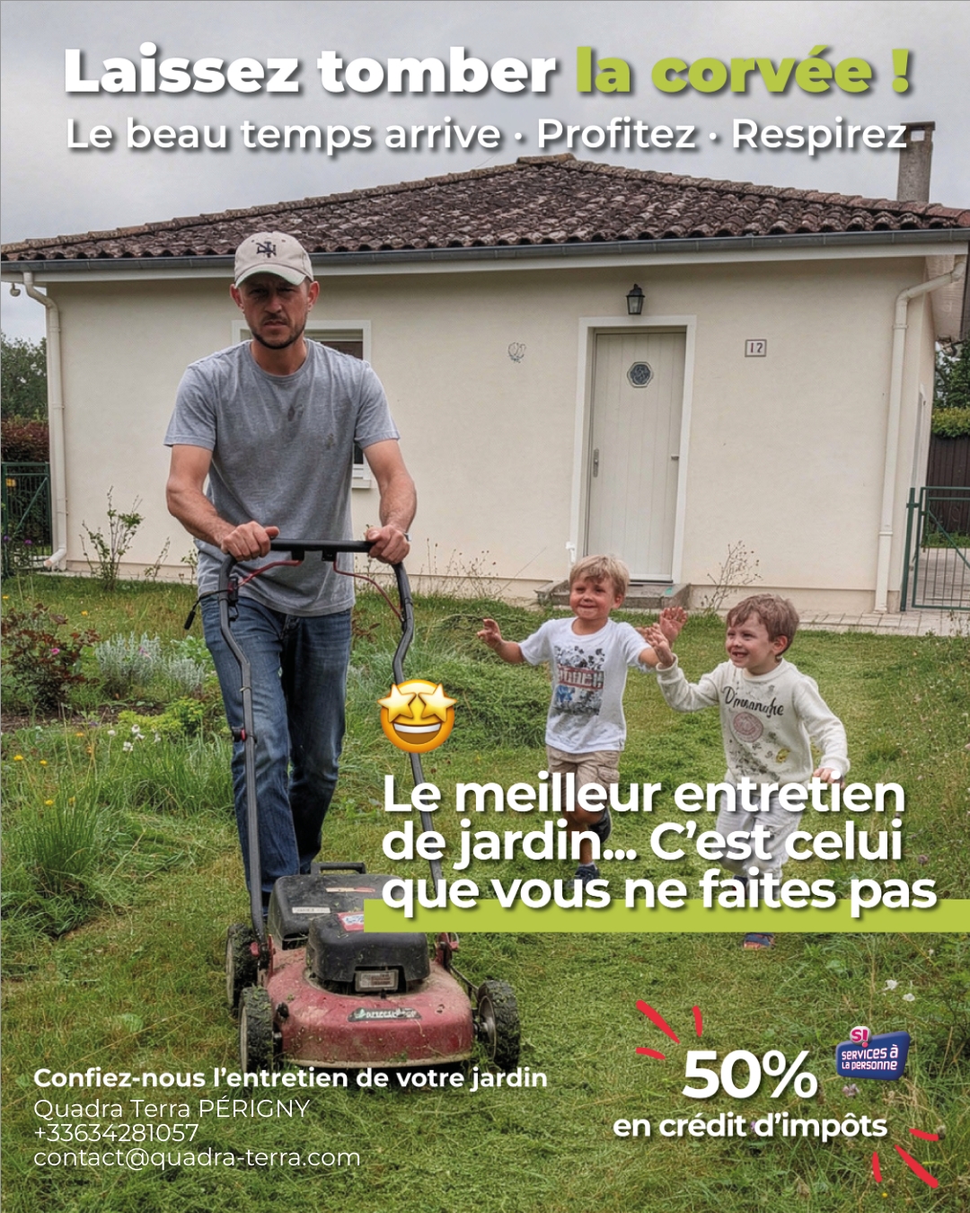 Quadra Terra - La Rochelle Facebook ad from May 7, 2026