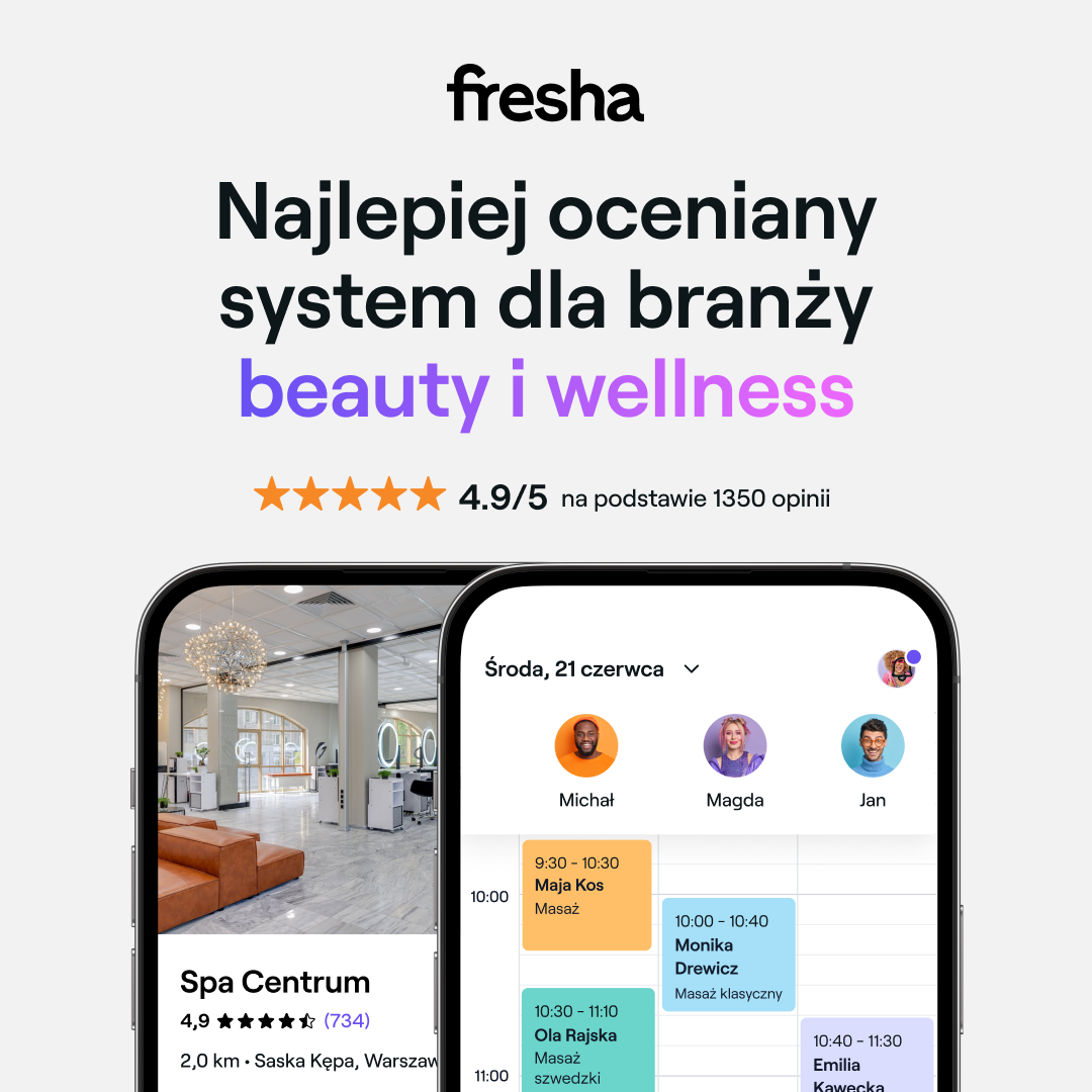 Fresha Facebook ad