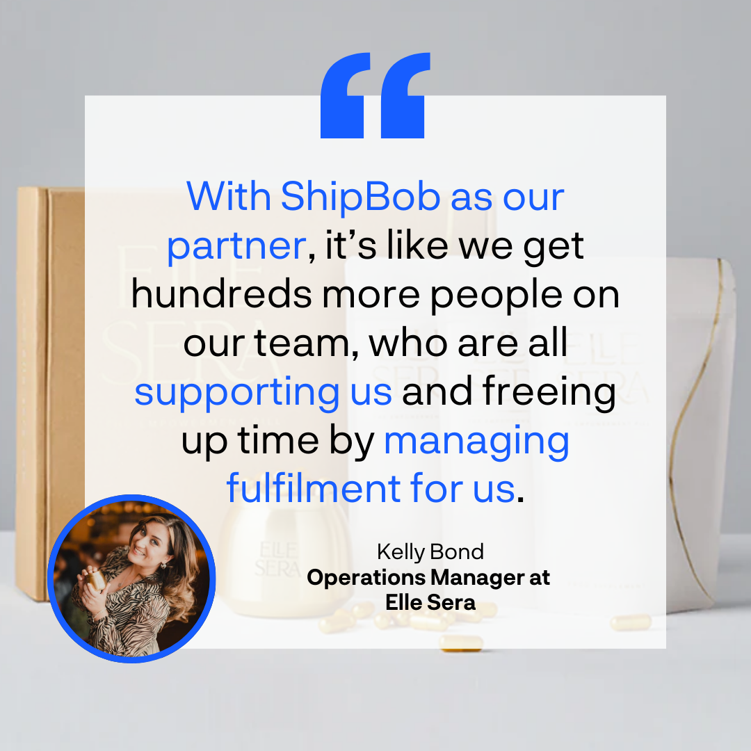ShipBob Facebook ad