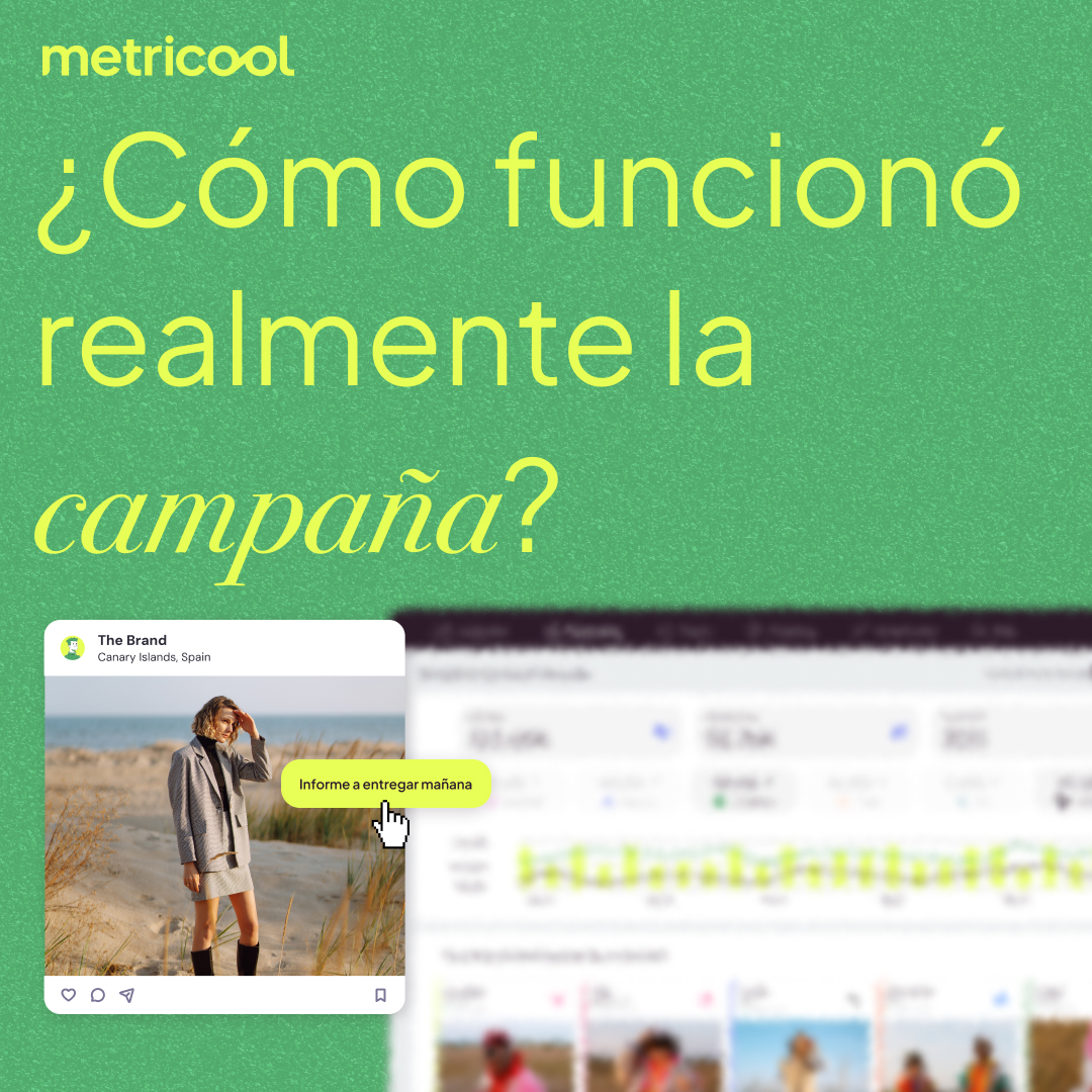 Metricool Facebook ad